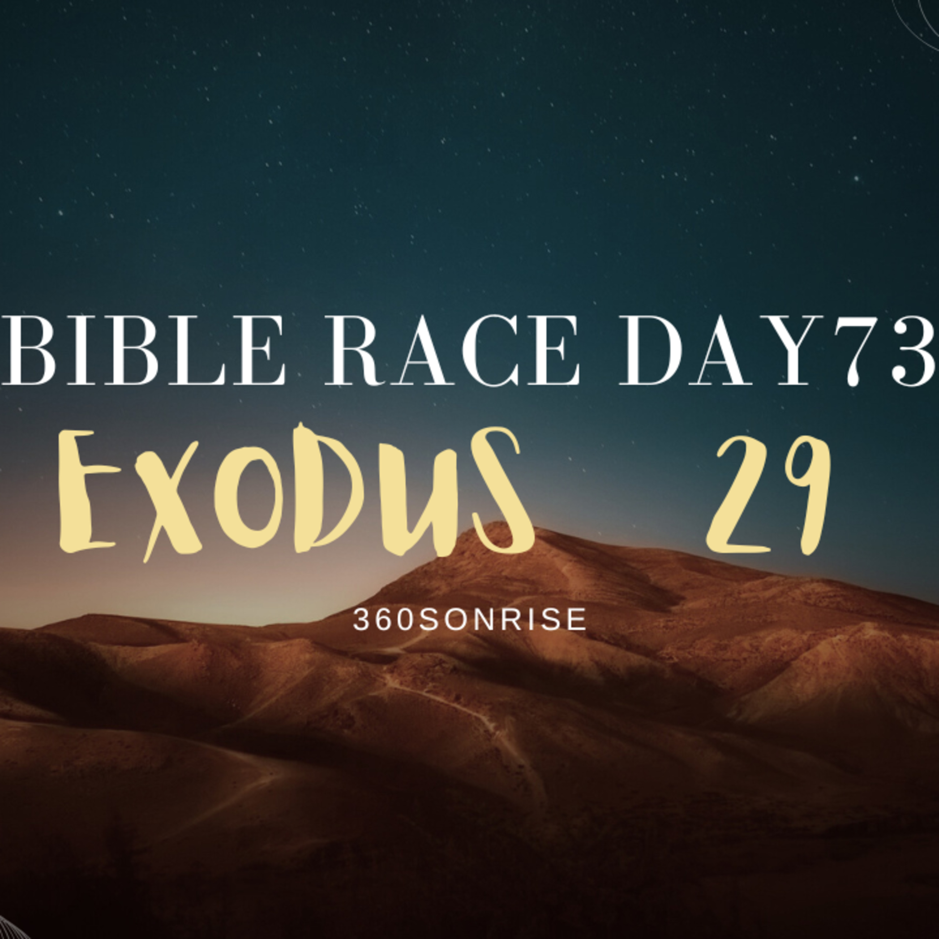 Bible Race 3/14/2026: Day73: Exodus 29 episode artwork
