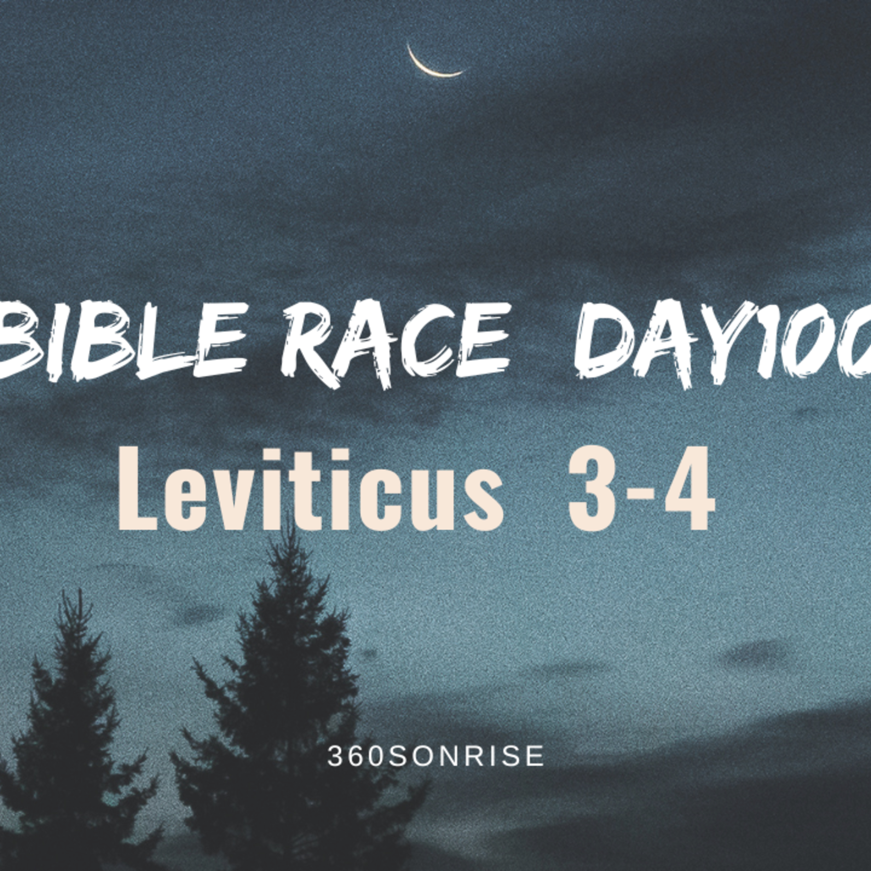 Bible Race 4/10/2026: Day100: Leviticus 3-4 episode artwork