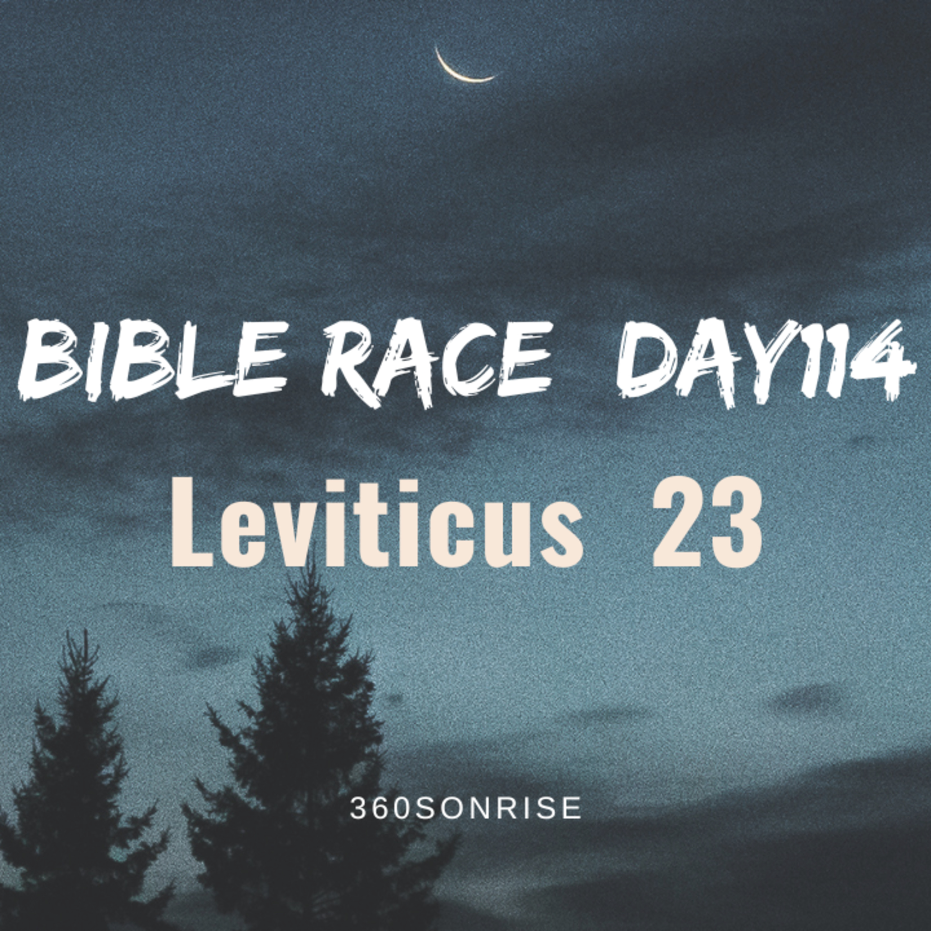 Bible Race 4/24/2026: Day114: Leviticus 23 episode artwork