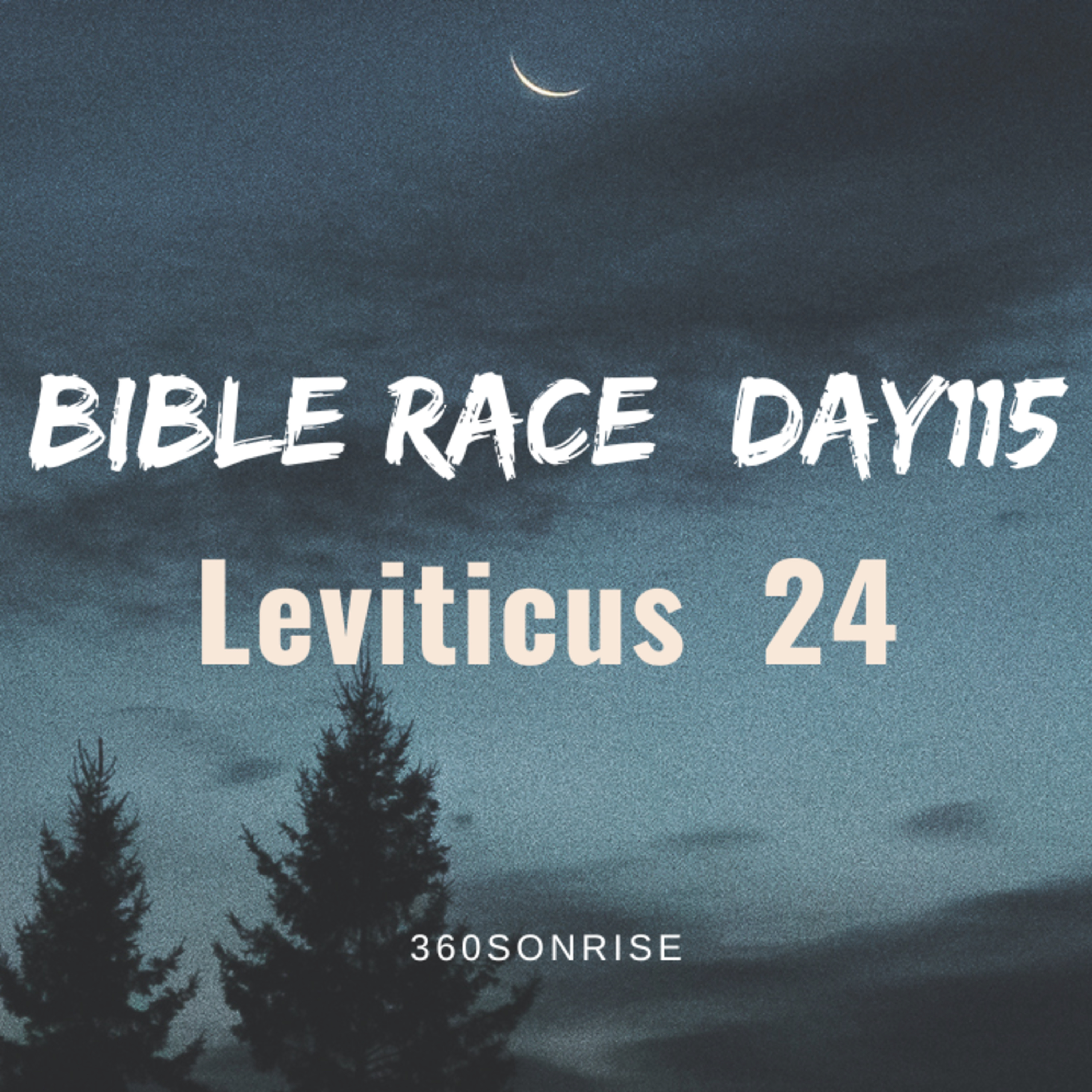 Bible Race 4/25/2026: Day115: Leviticus 24 episode artwork
