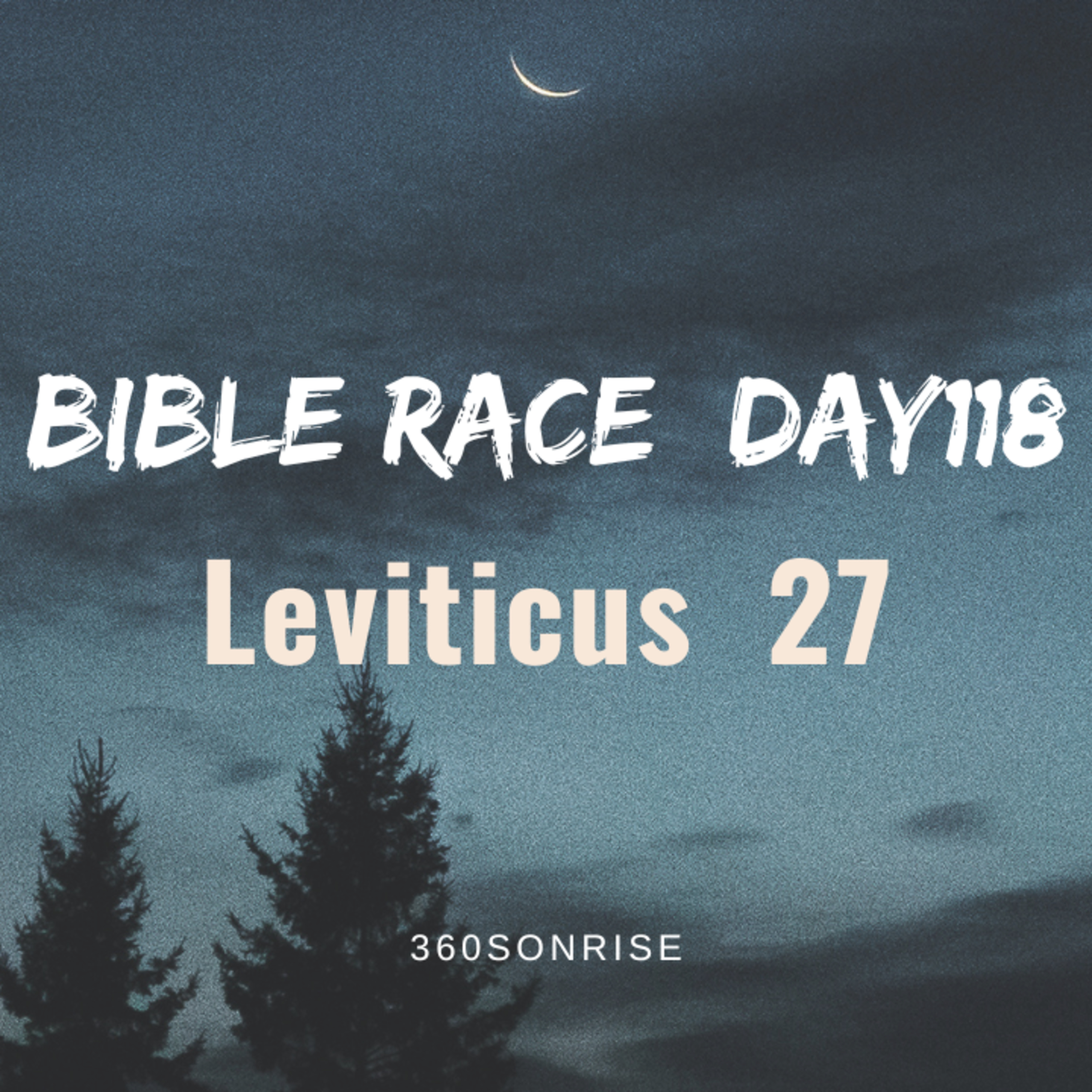 Bible Race 4/28/2026: Day118: Leviticus 27 episode artwork