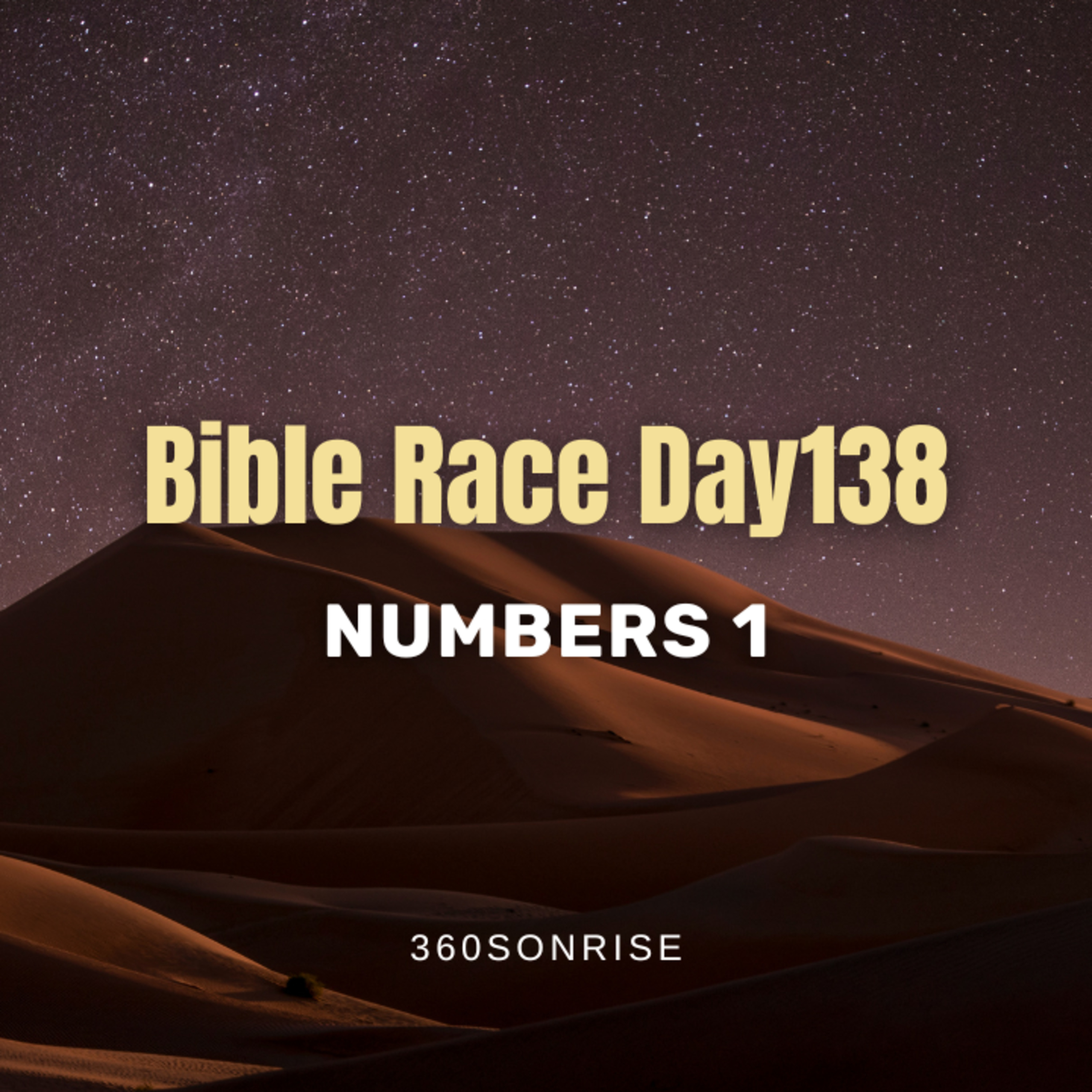 Bible Race 5/18/2026: Day138: Numbers 1 episode artwork