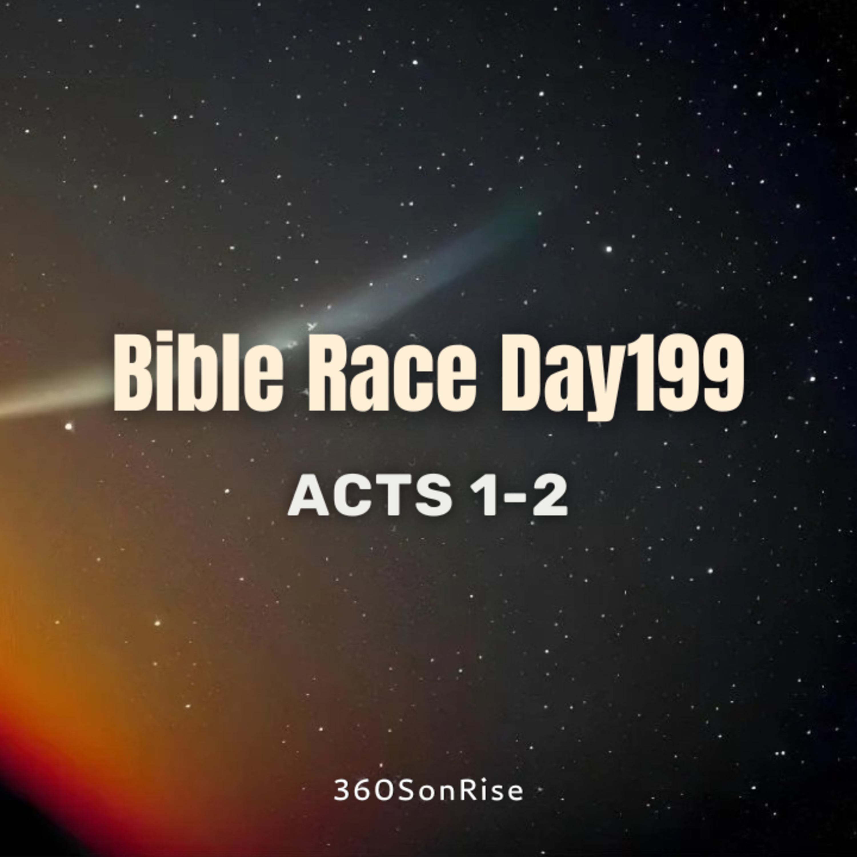 Bible Race 7/18/2026: Day199: Acts 1-2 episode artwork