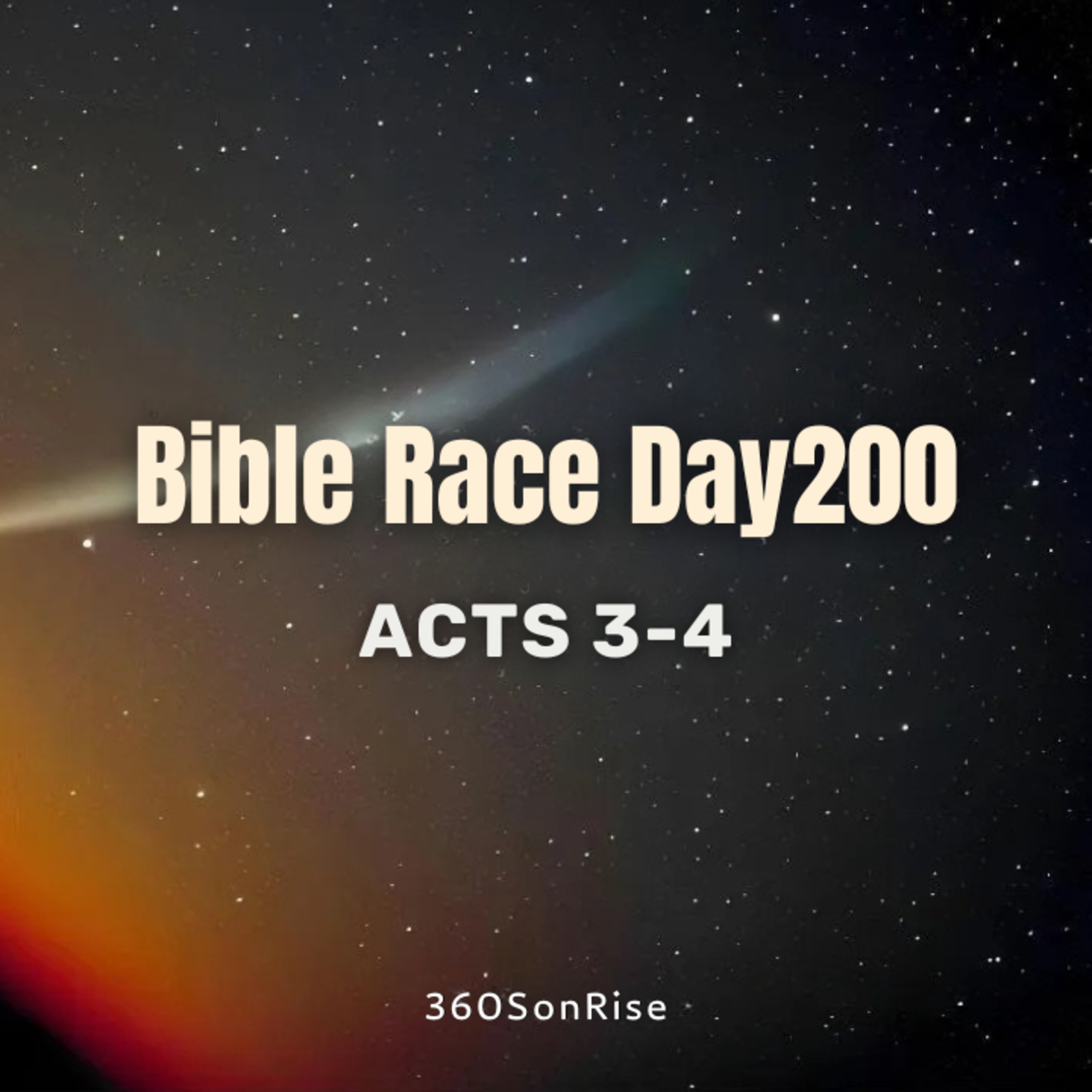 Bible Race 7/19/2026: Day200: Acts 3-4 episode artwork