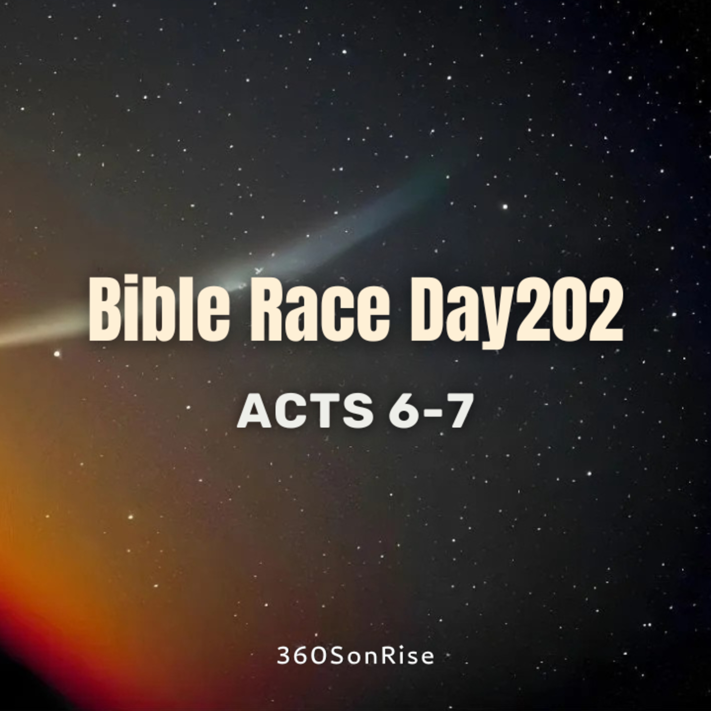 Bible Race 7/21/2026: Day202: Acts 6-7 episode artwork