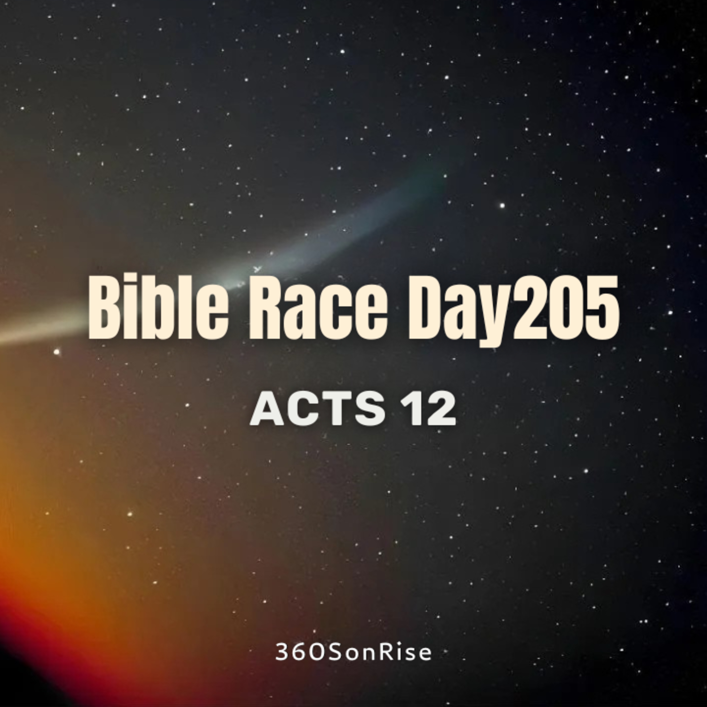 Bible Race 7/24/2026: Day205: Acts 12 episode artwork