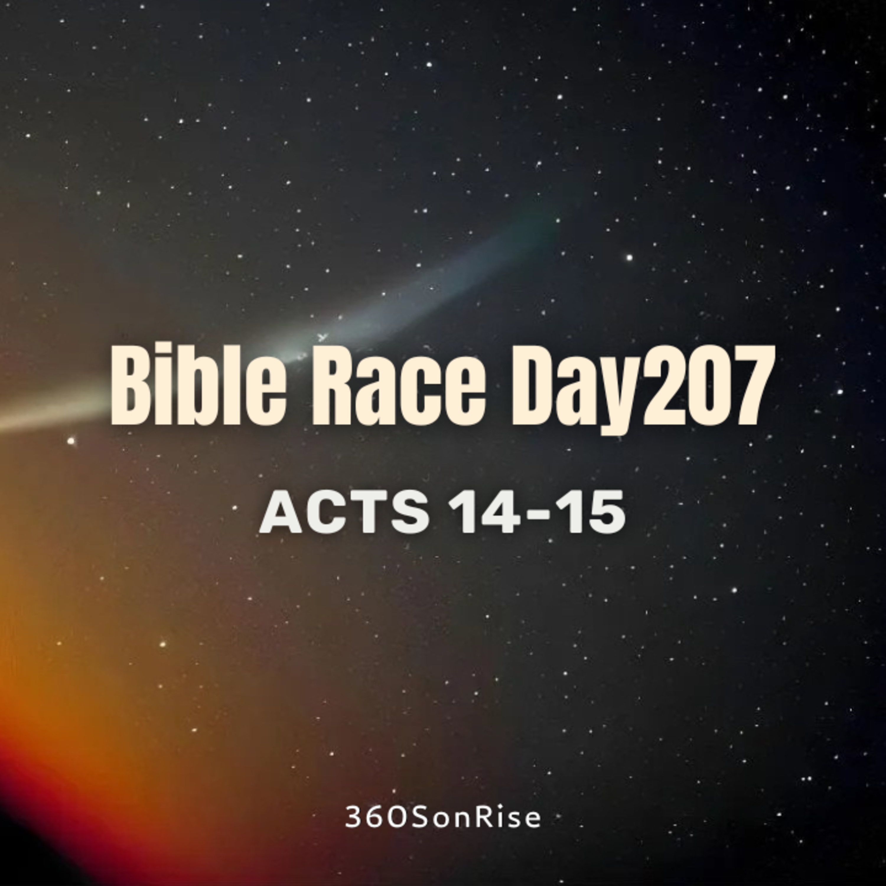 Bible Race 7/26/2026: Day207: Acts 14-15 episode artwork