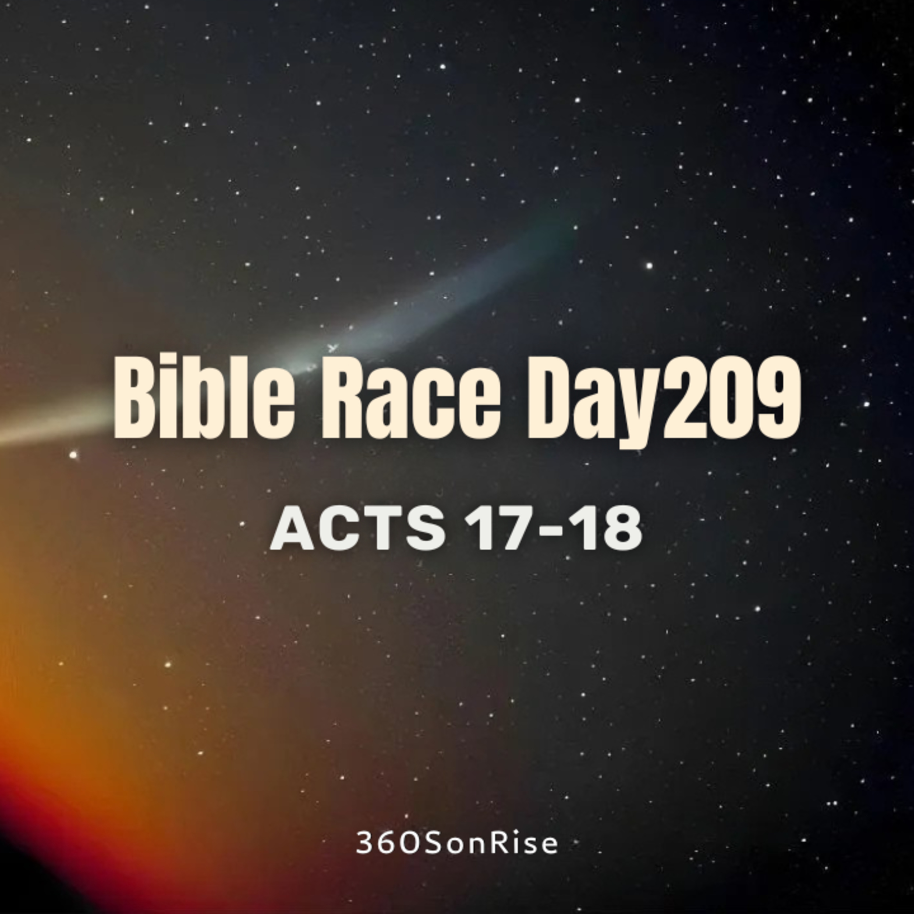 Bible Race 7/28/2026: Day209: Acts 17-18 episode artwork