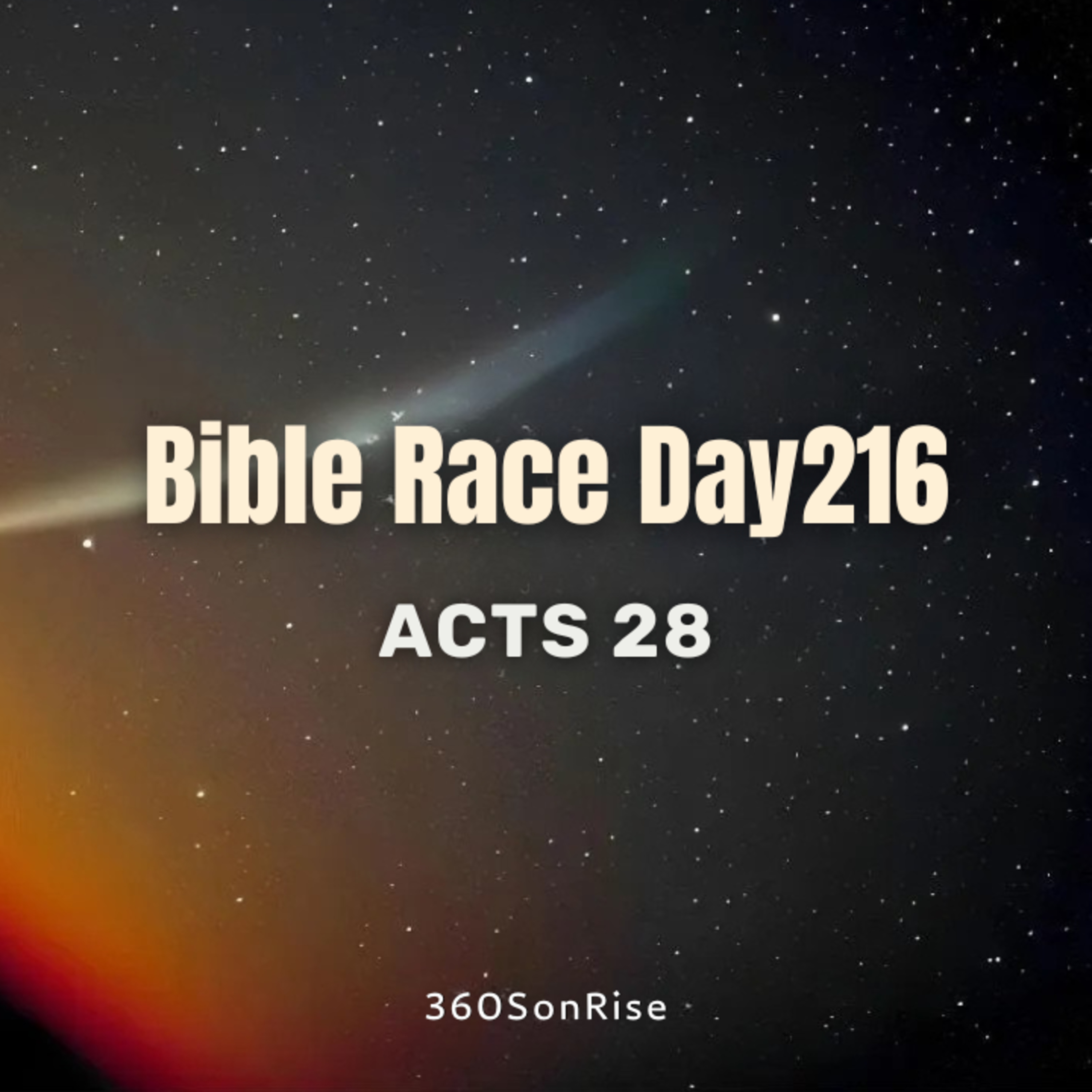 Bible Race 8/4/2026: Day216: Acts 28 episode artwork