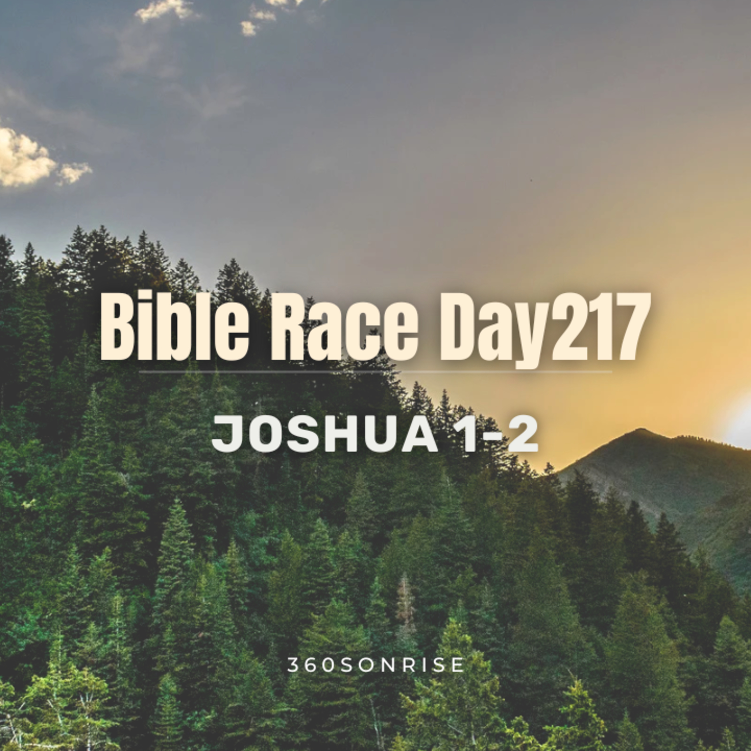 Bible Race 8/5/2026: Day217: Joshua 1-2 episode artwork
