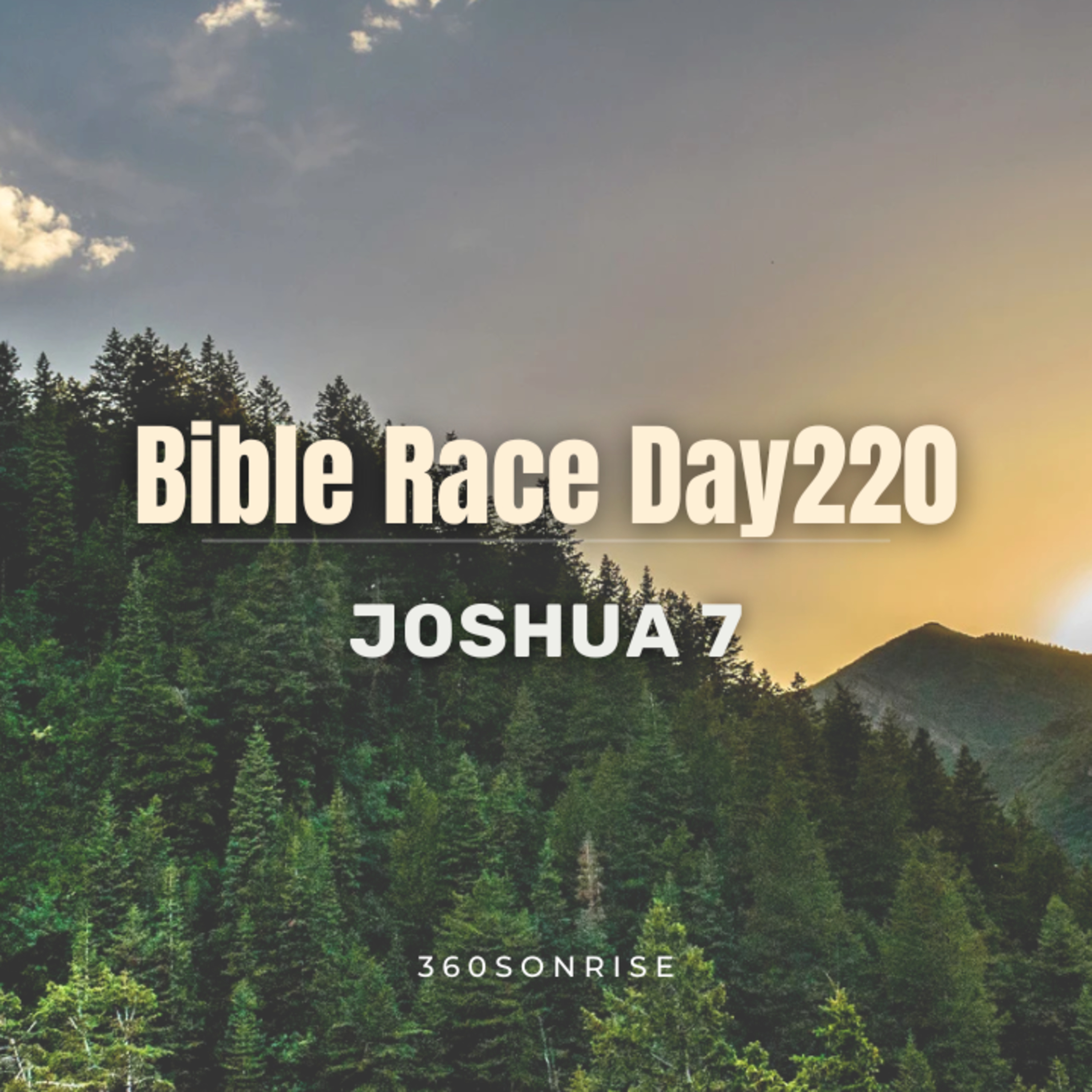 Bible Race 8/8/2026: Day220: Joshua 7 episode artwork