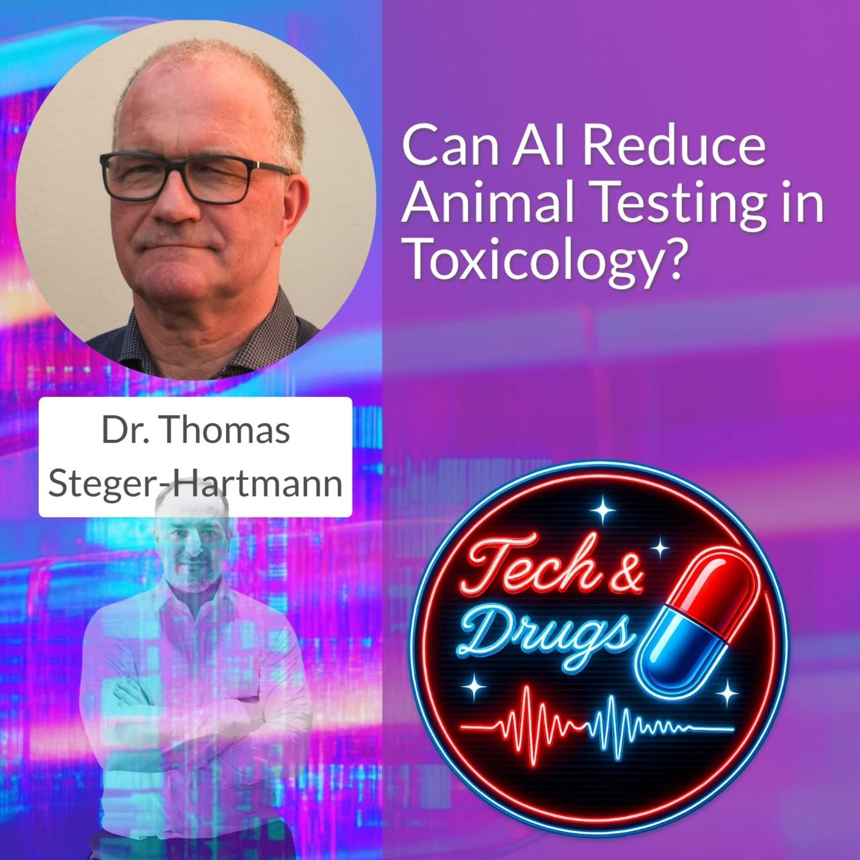 Can AI Reduce Animal Testing in Toxicology? With Dr. Thomas Steger-Hartmann episode artwork