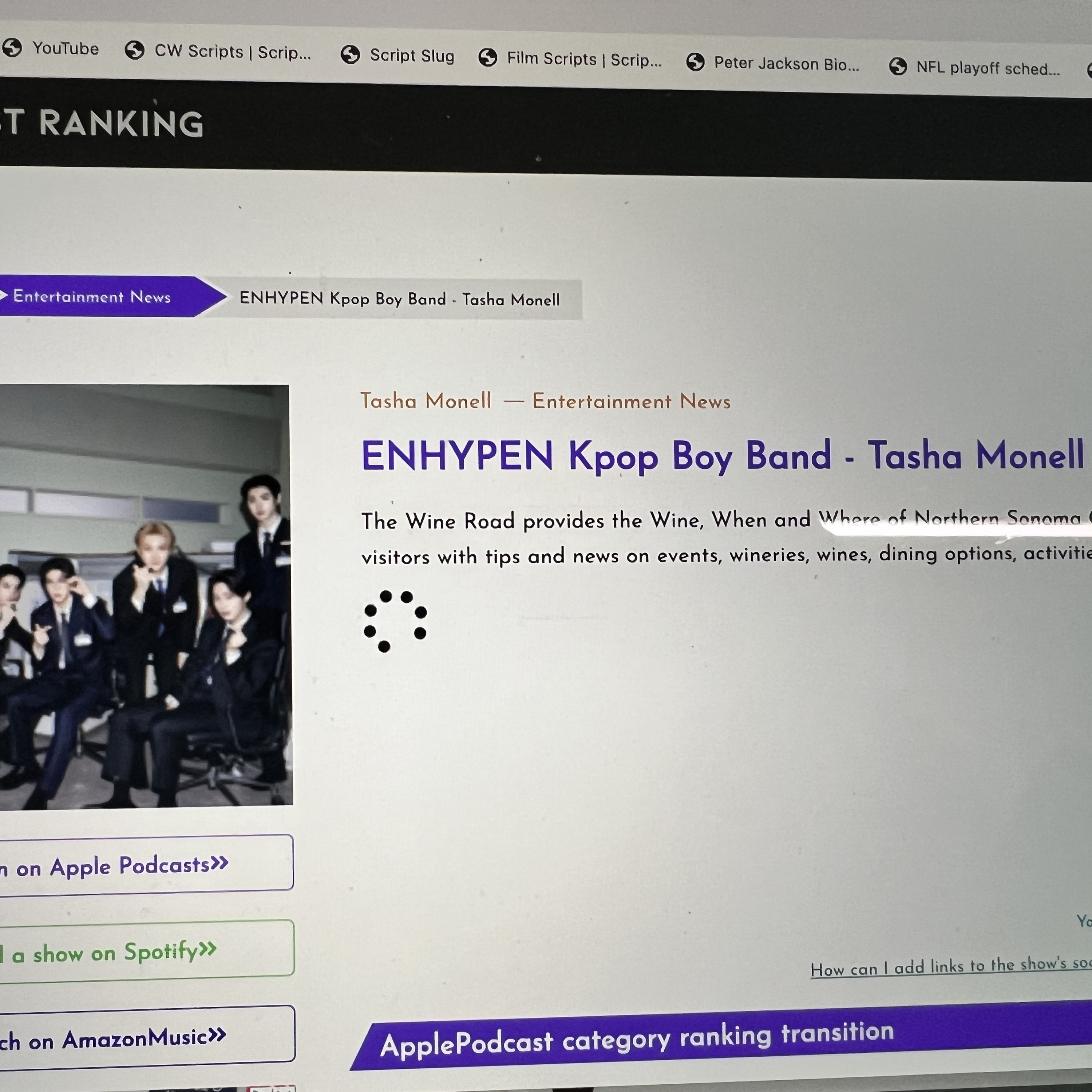 All the ENHYPEN fan fictions on tumblr website