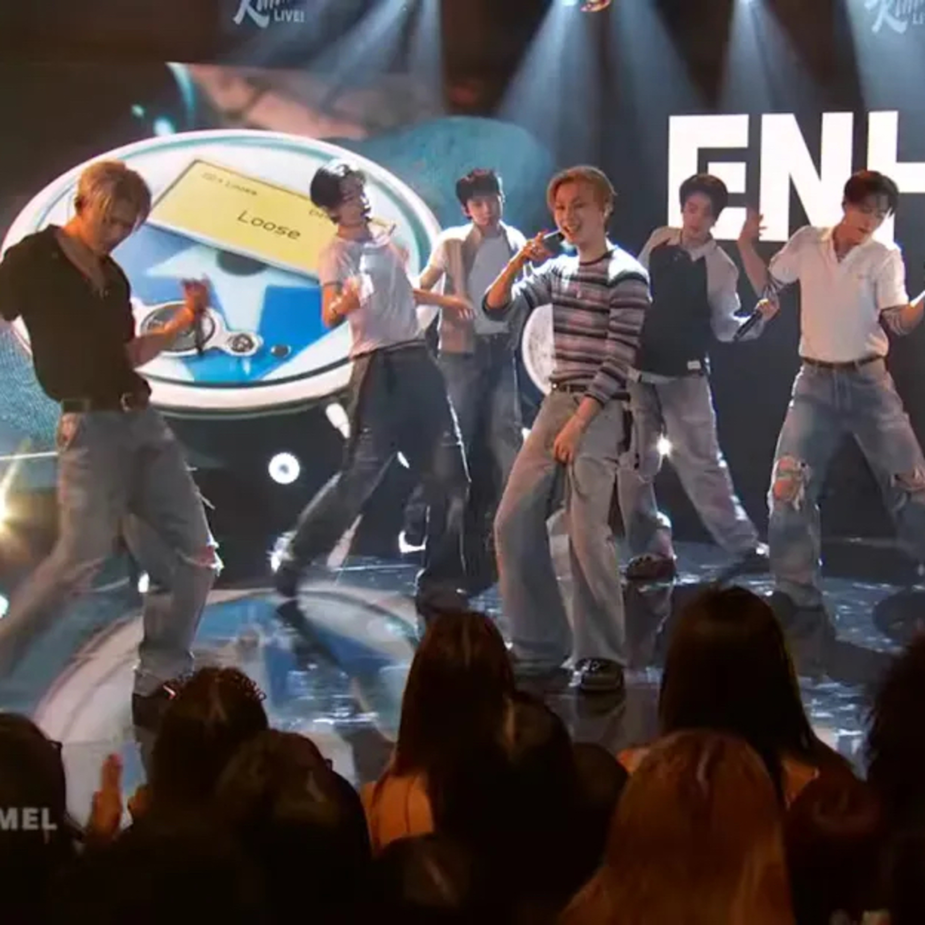 ENHYPEN Get ‘Loose’ in American TV Debut on ‘Jimmy Kimmel Live!’: Watch