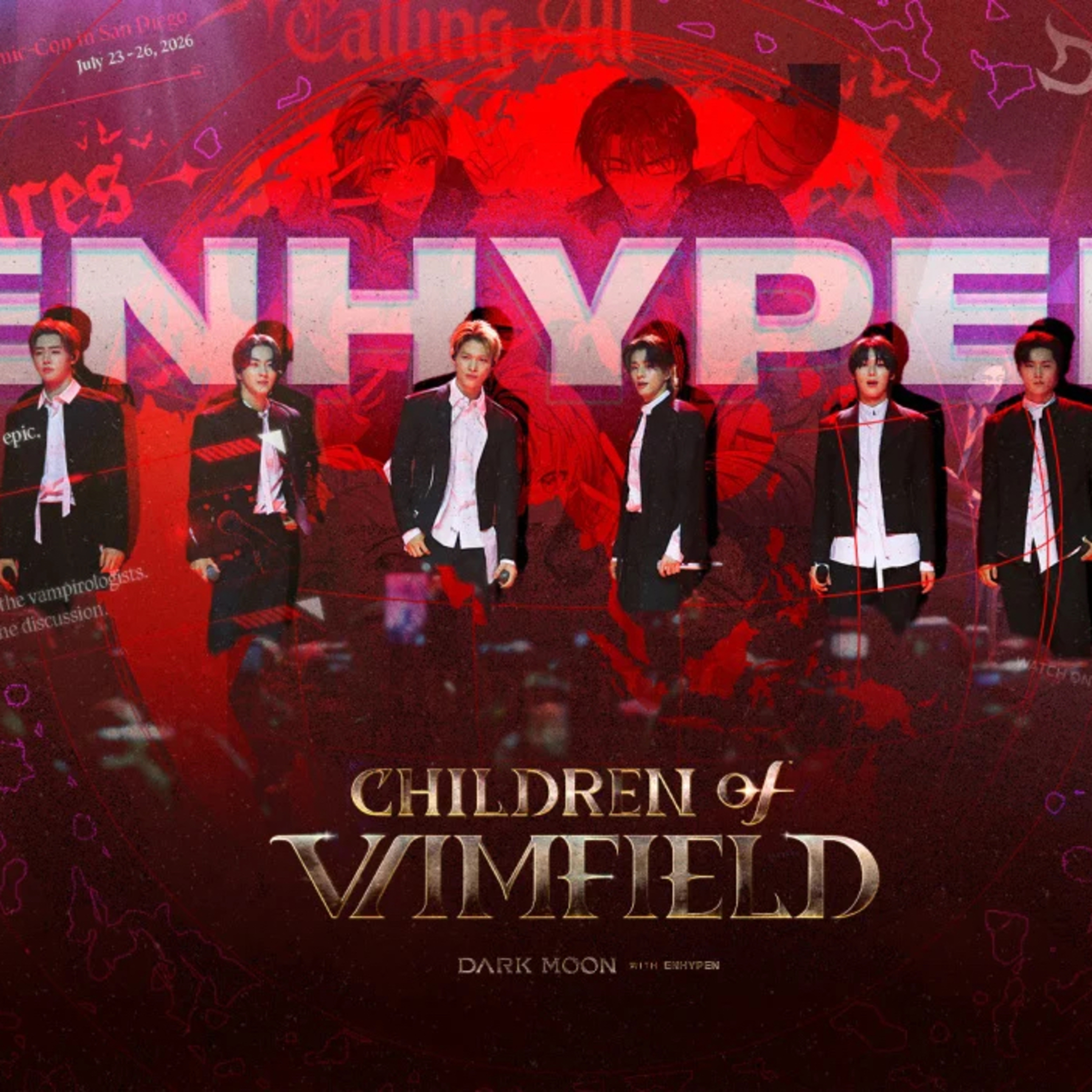 Part 2: ENHYPEN tests K-pop storytelling at San Diego Comic-Con article tomorrow