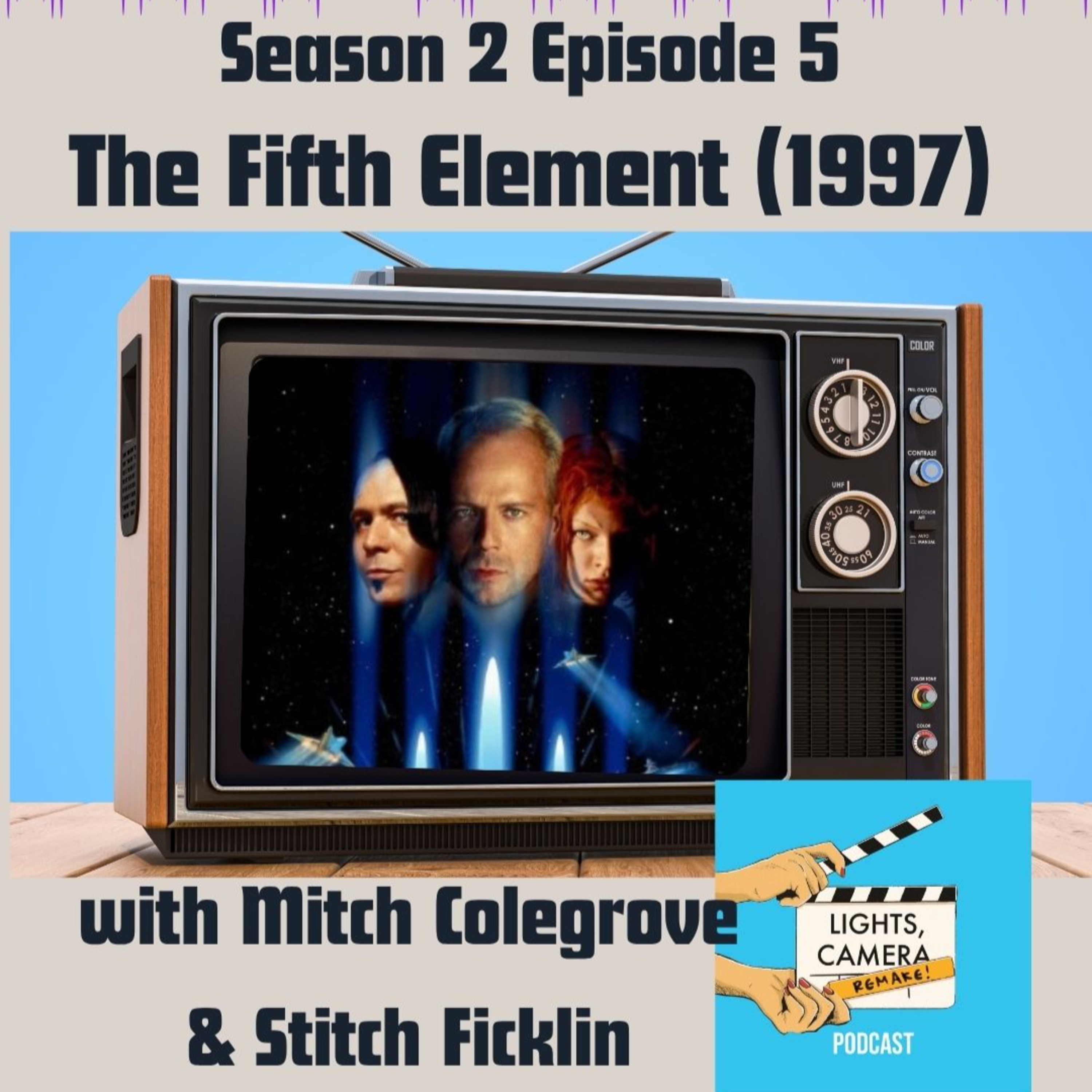 S2E5: The Fifth Element (1997) with Mitch Colegrove and Stitch Ficklin episode artwork