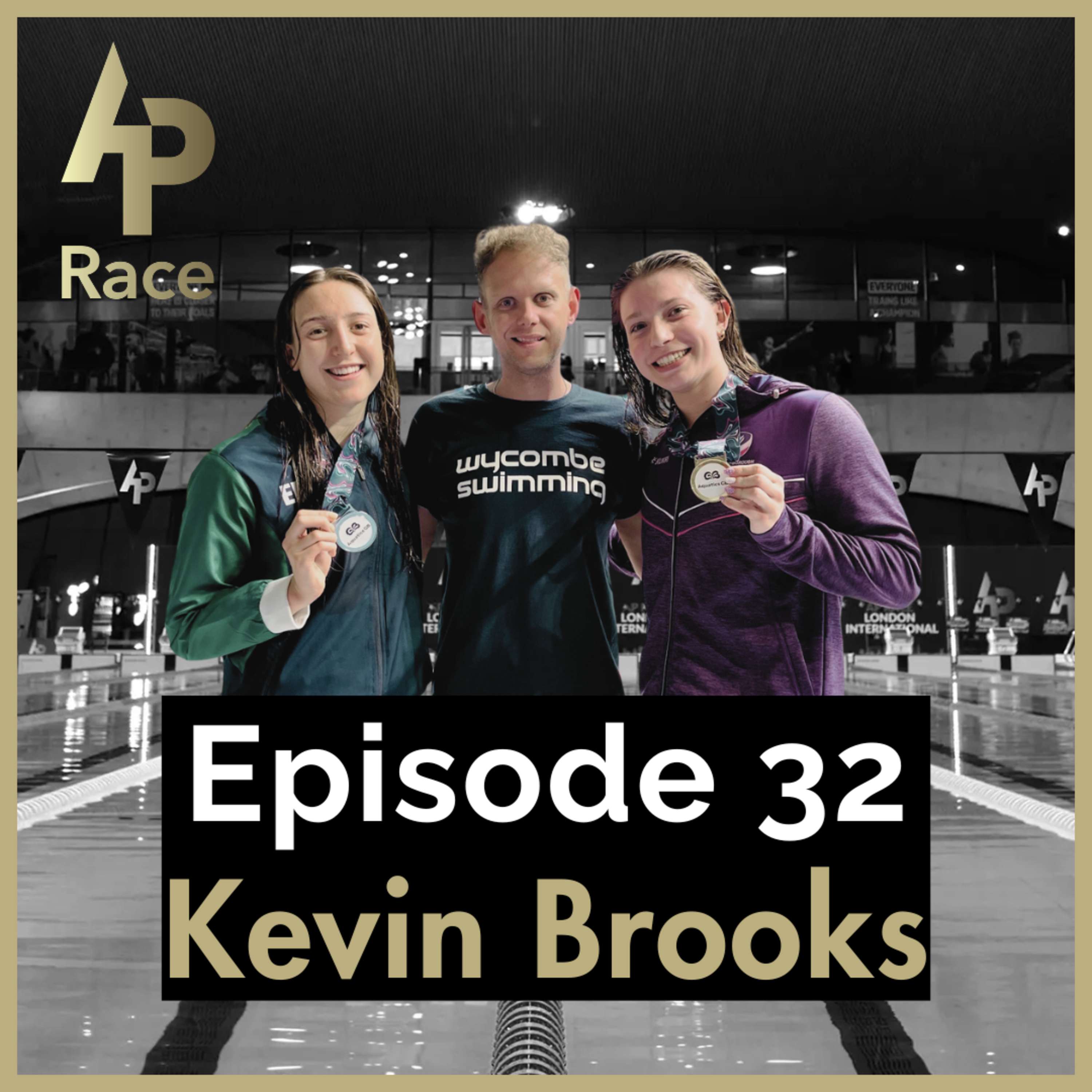 E32 Kevin Brooks. Exploring the coaching journey and the development of Wycombe District Swimming Club episode artwork