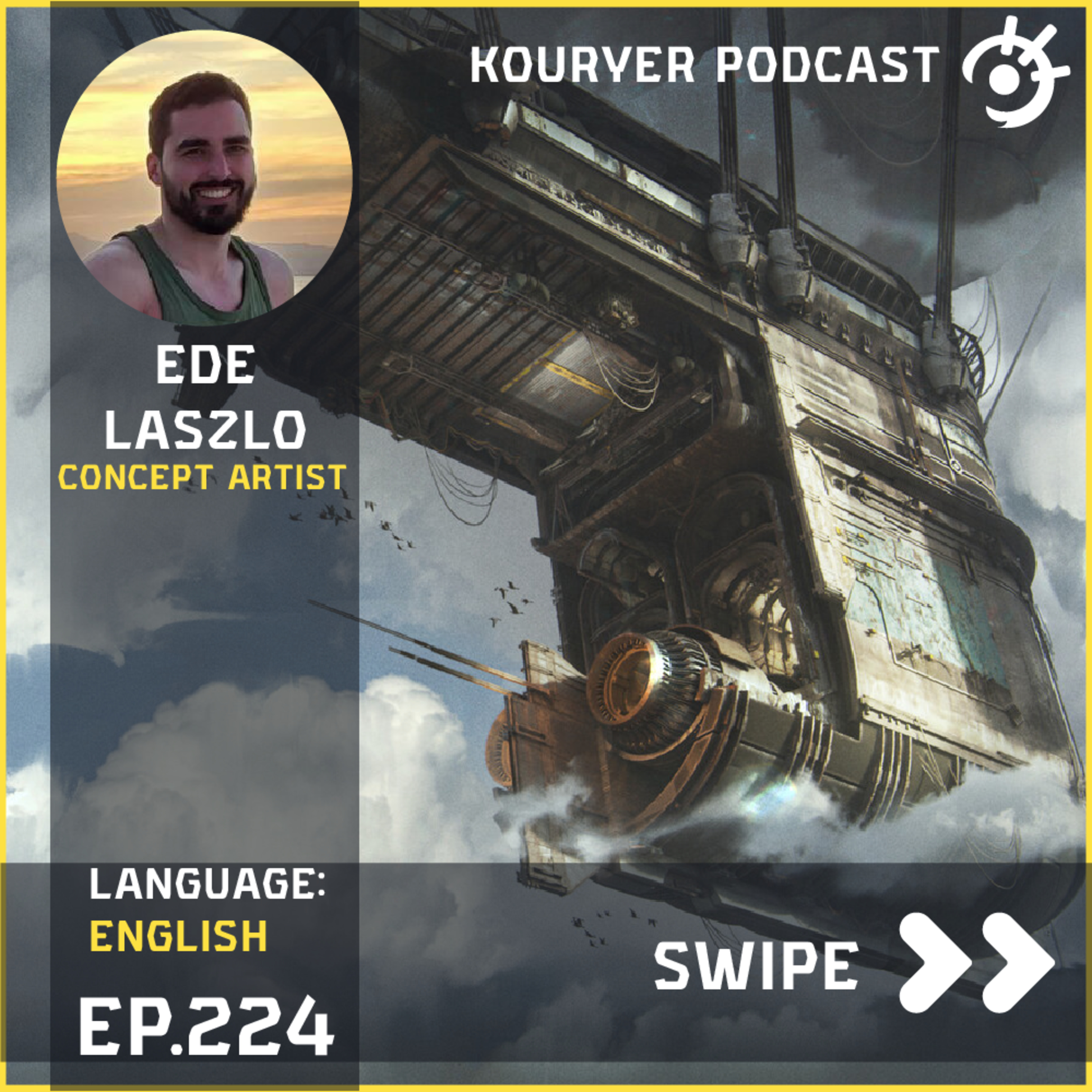 Kouryer podcast EP.224 (Ede Laszlo) episode artwork
