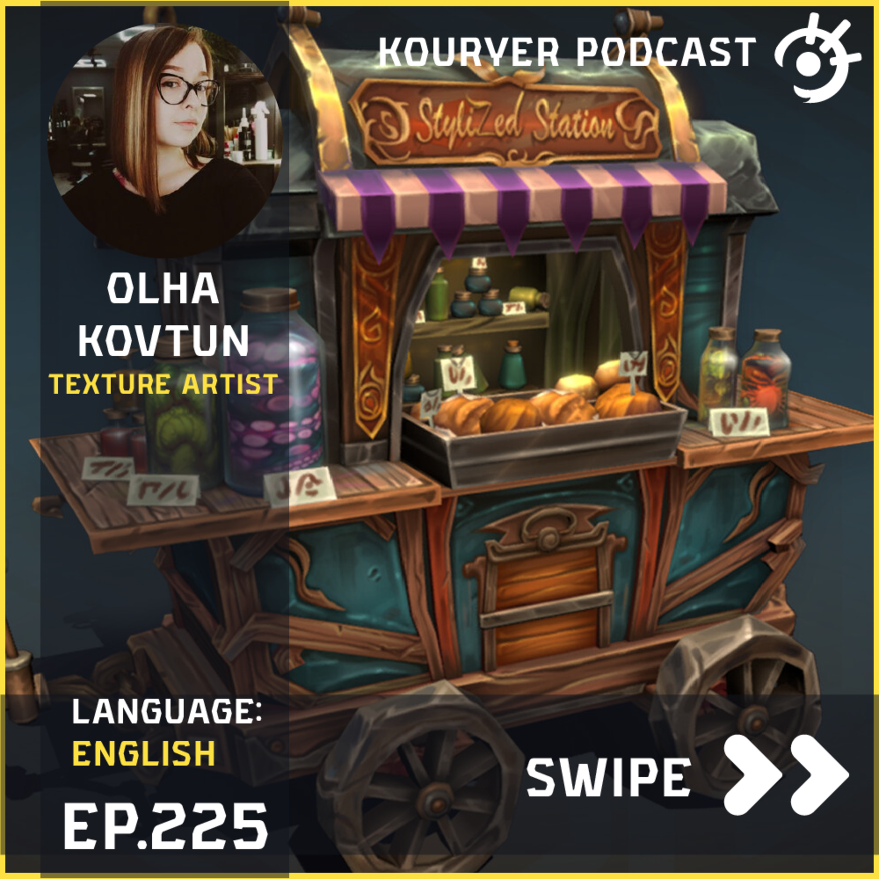 Kouryer podcast EP.225 (Olha Kovtun) episode artwork