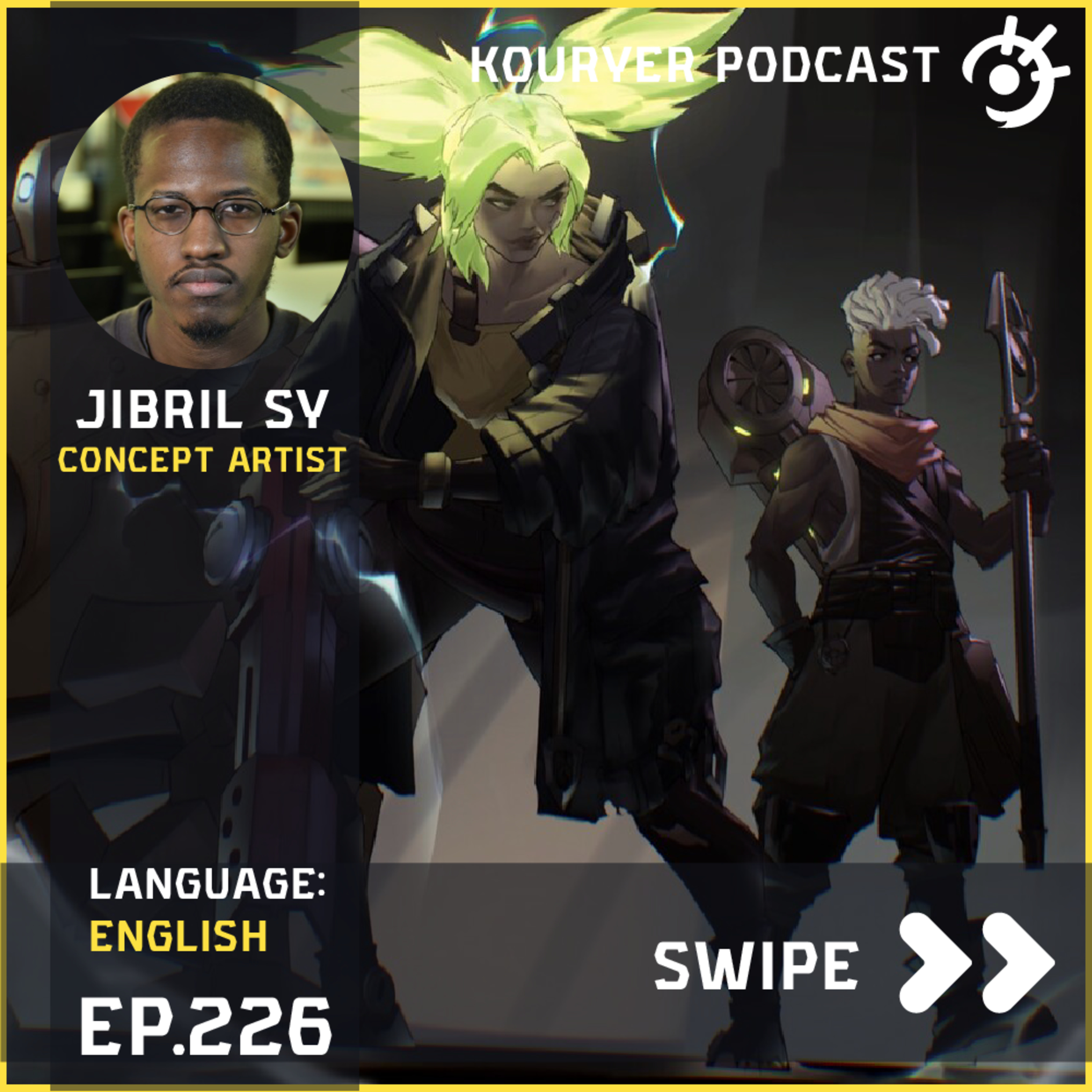 Kouryer podcast EP.226 (Jibril Sy) episode artwork