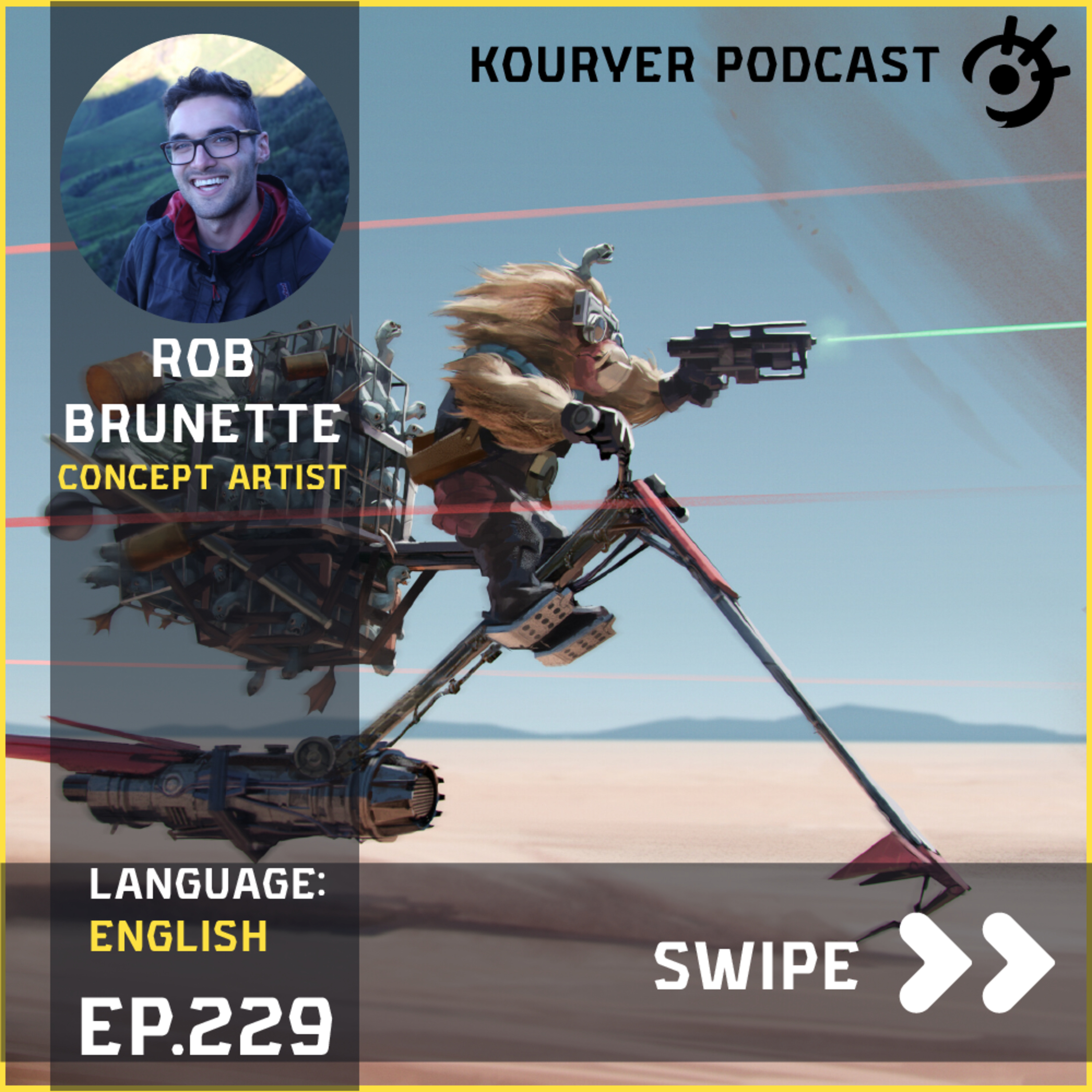 Kouryer podcast EP.229 (Rob Brunette) episode artwork