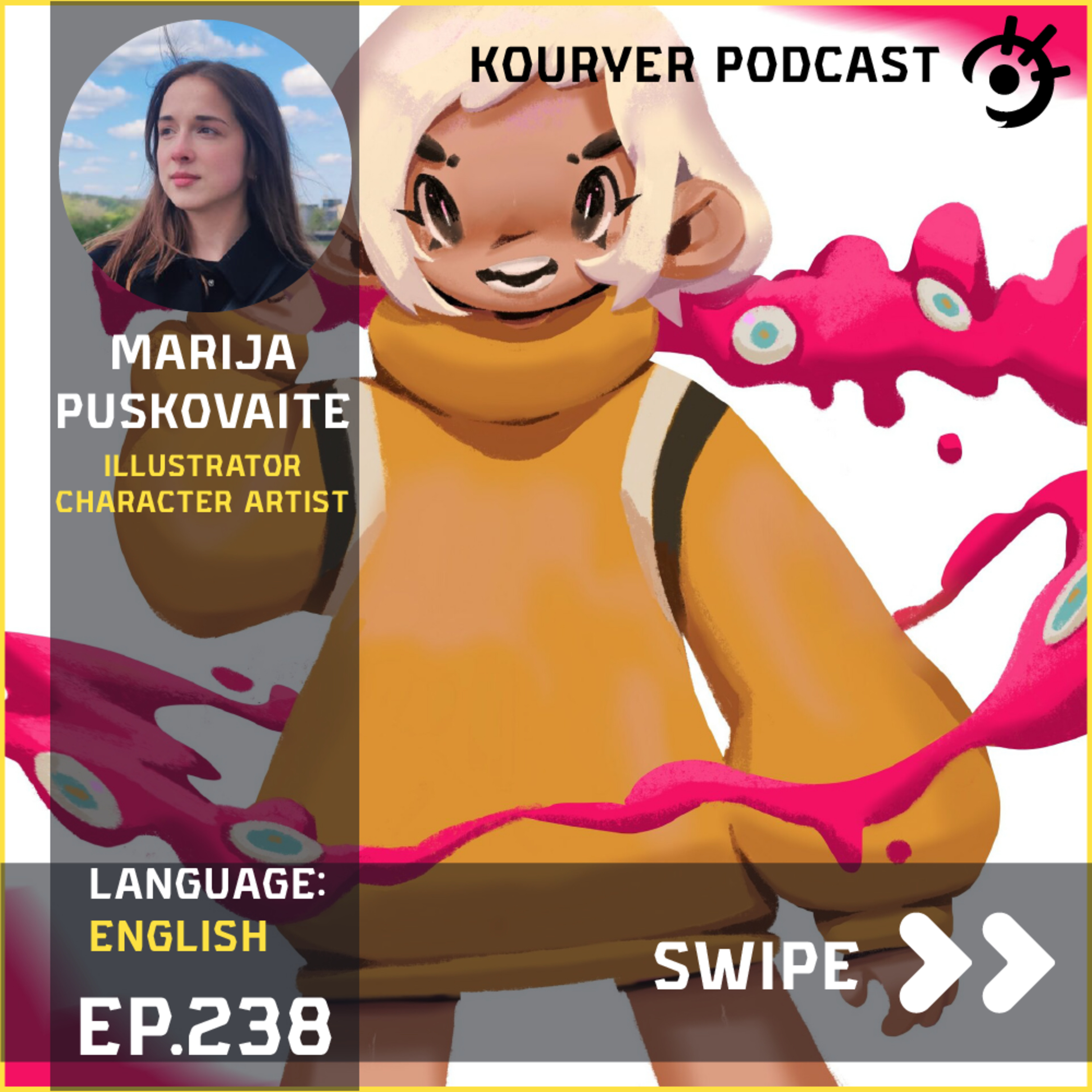 Kouryer podcast EP.238 (Marija Puskovaite) episode artwork