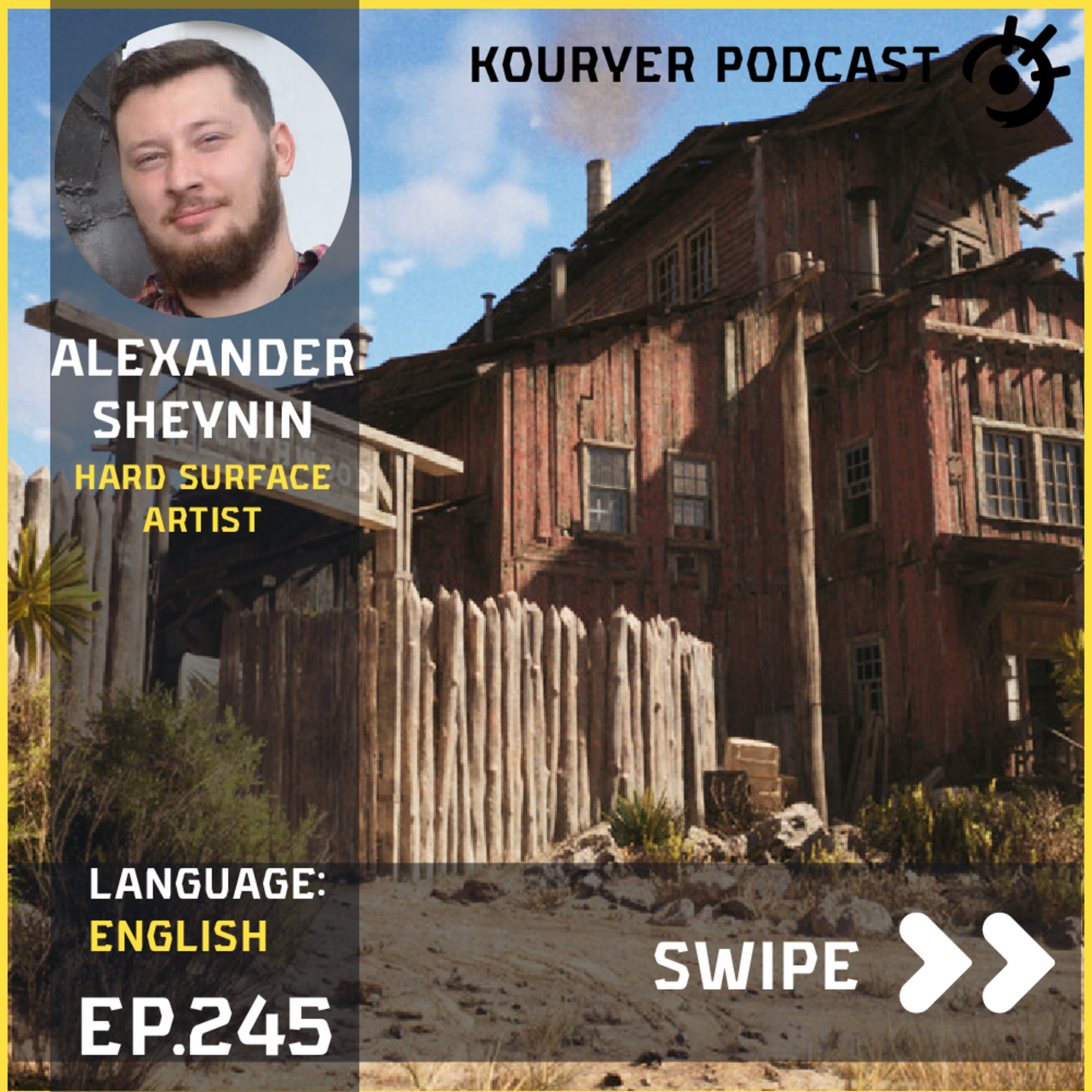 Kouryer podcast EP.245 (Alexander Sheynin) episode artwork