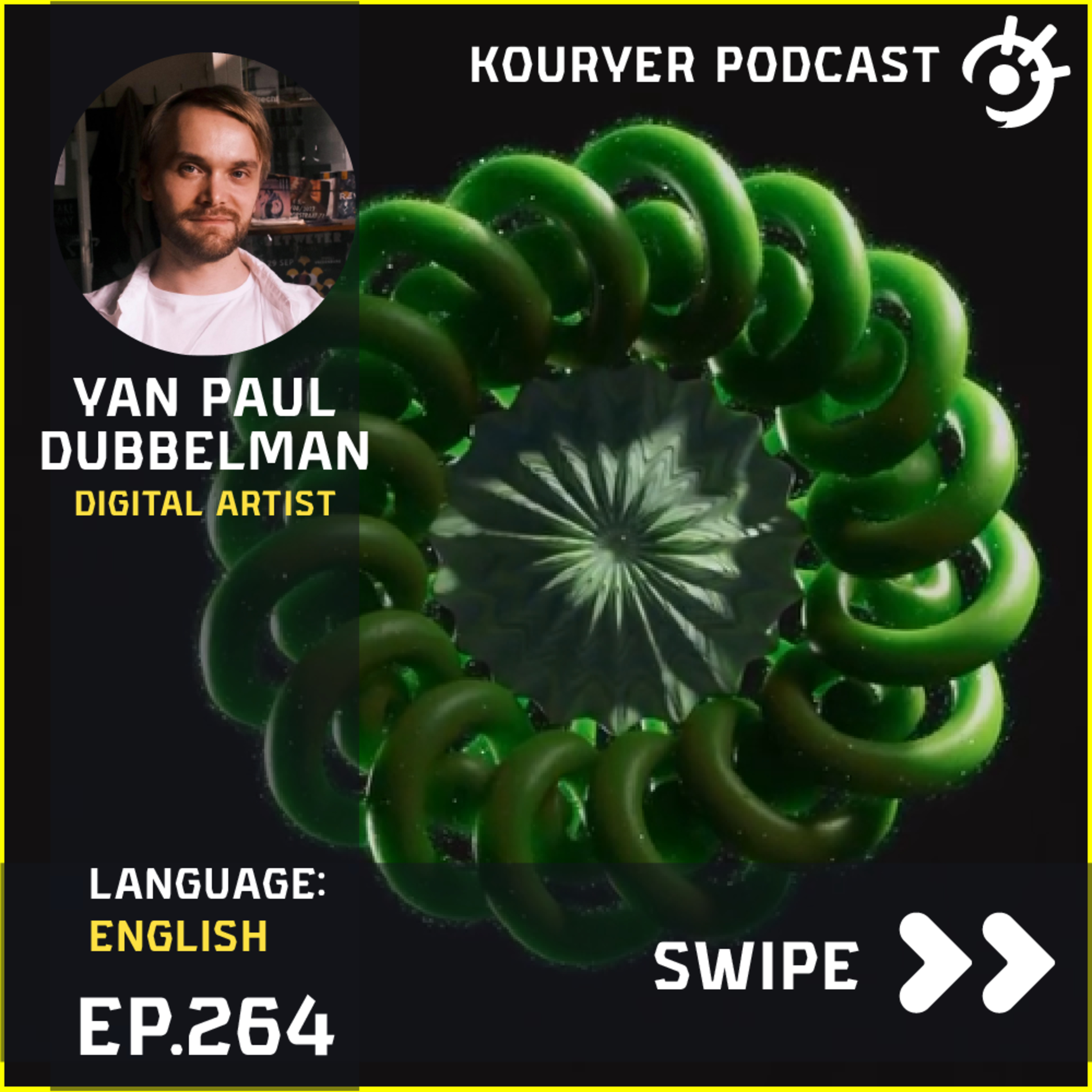 Artistry in Motion: Yan Paul's Procedural Approach to Design - Kouryer podcast #264 episode artwork