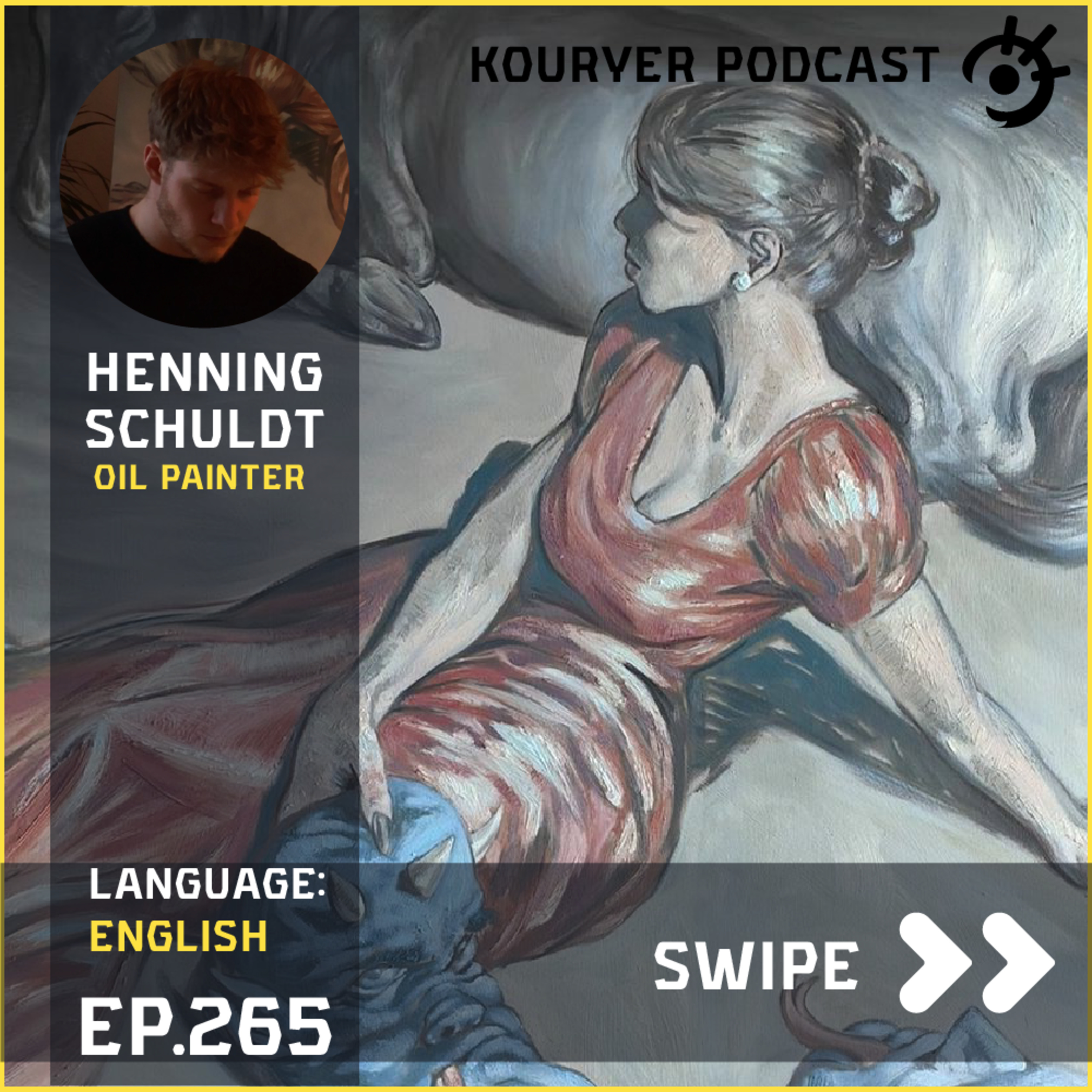 Henning Schuldt: Embracing Life's Palette - The Power of Artistic Expression - Kouryer podcast #265 episode artwork