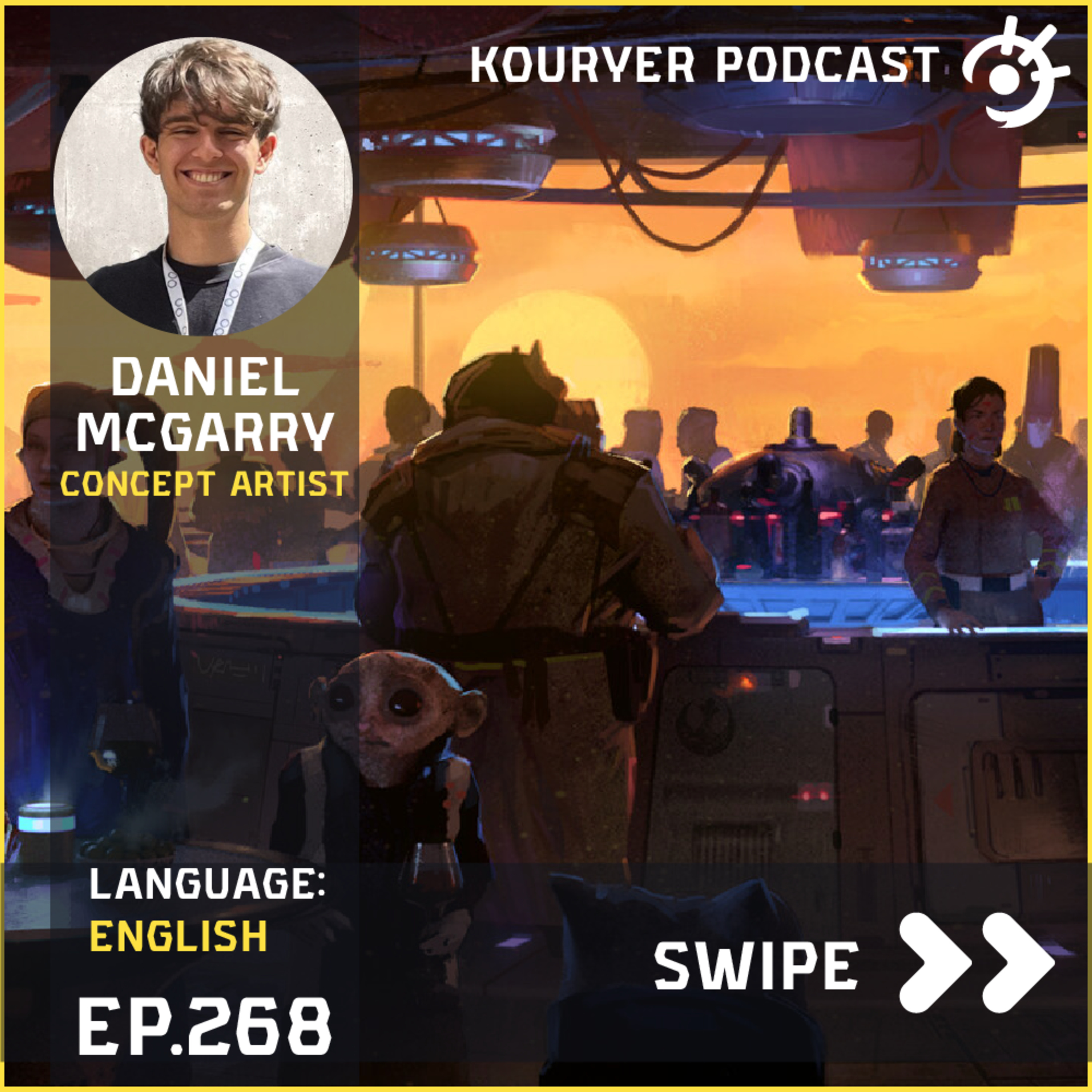 Why Being a Generalist Can Benefit Your Art Career with Daniel McGarry - Kouryer podcast #268 episode artwork