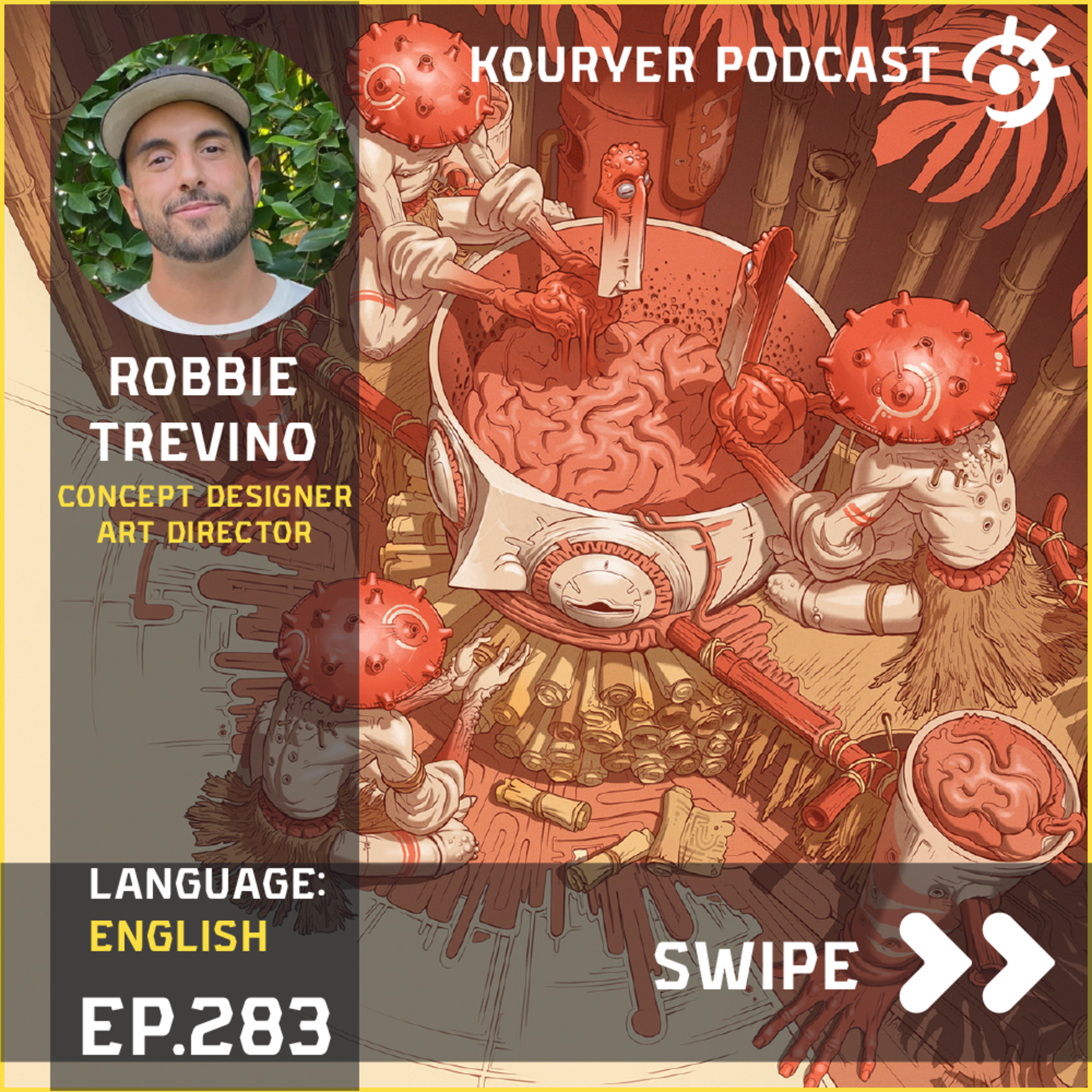 Artistic Risk-taking: Embracing the Unconventional with Robbie Trevino - Kouryer podcast #283 episode artwork