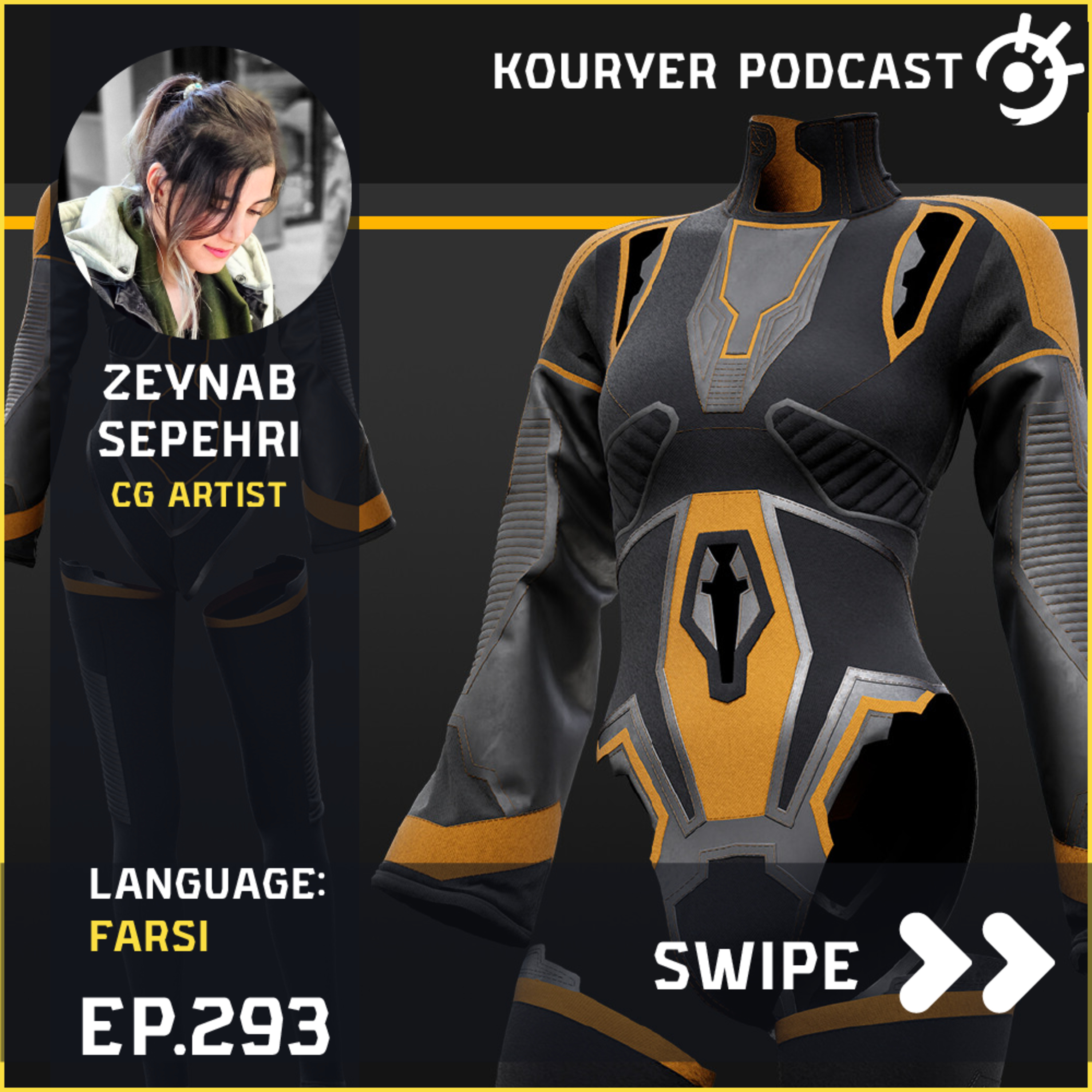Zeynab Sepehri - Kouryer podcast #293 episode artwork