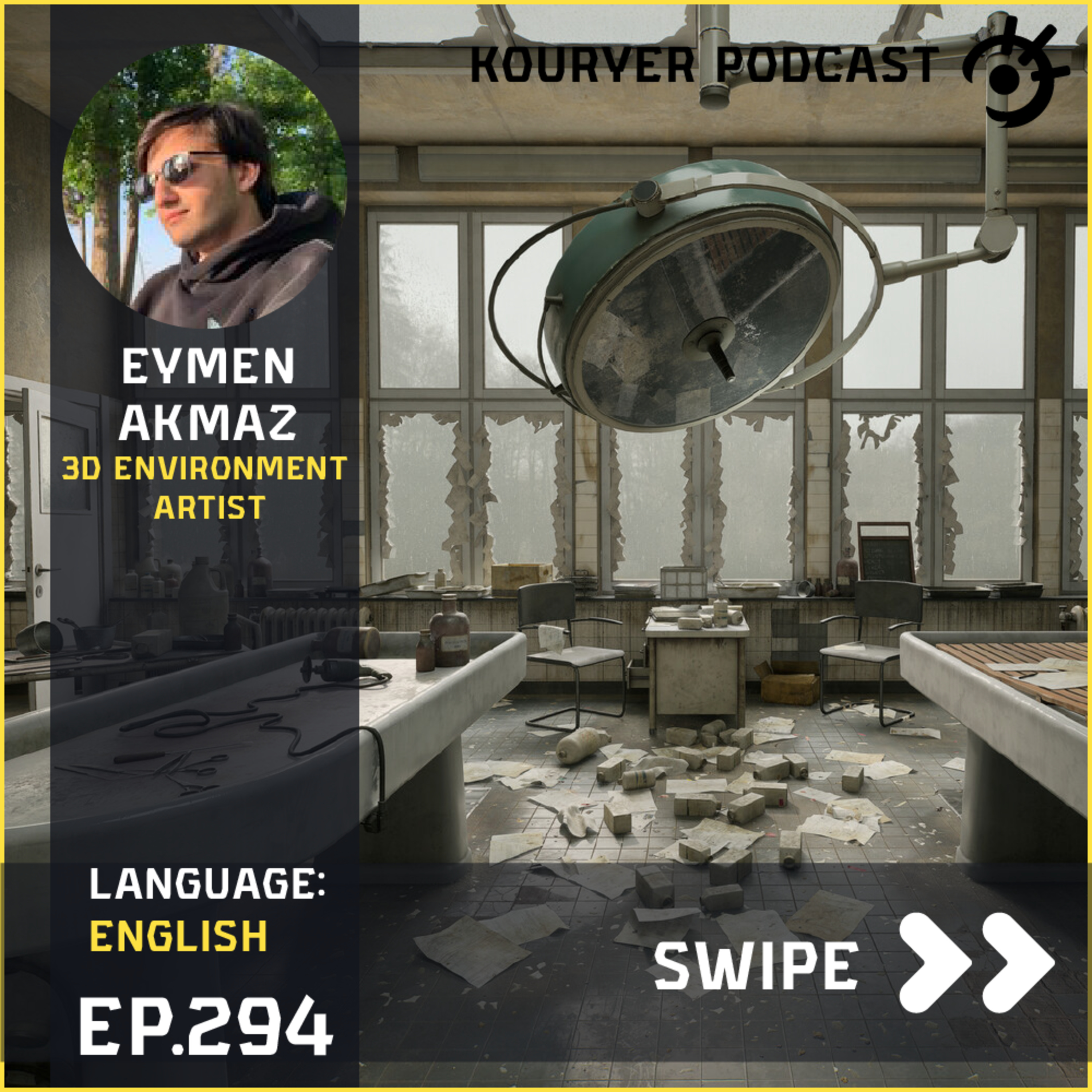 Standing out as a 3d Environment artist with Eymen Akmaz - Kouryer podcast #294 episode artwork