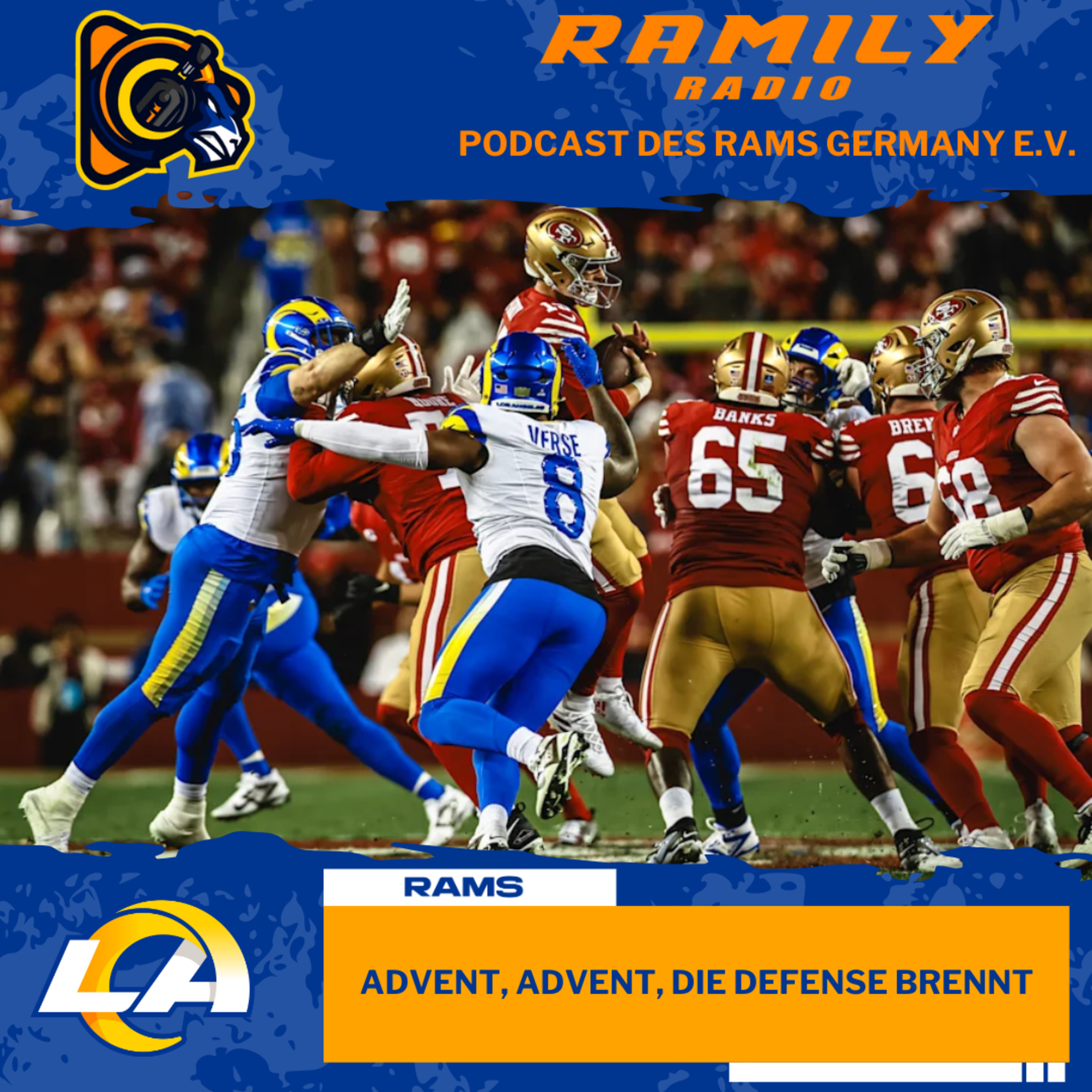 Ramily Radio | Week 15 | at 49ers| Advent, Advent die Defense brennt