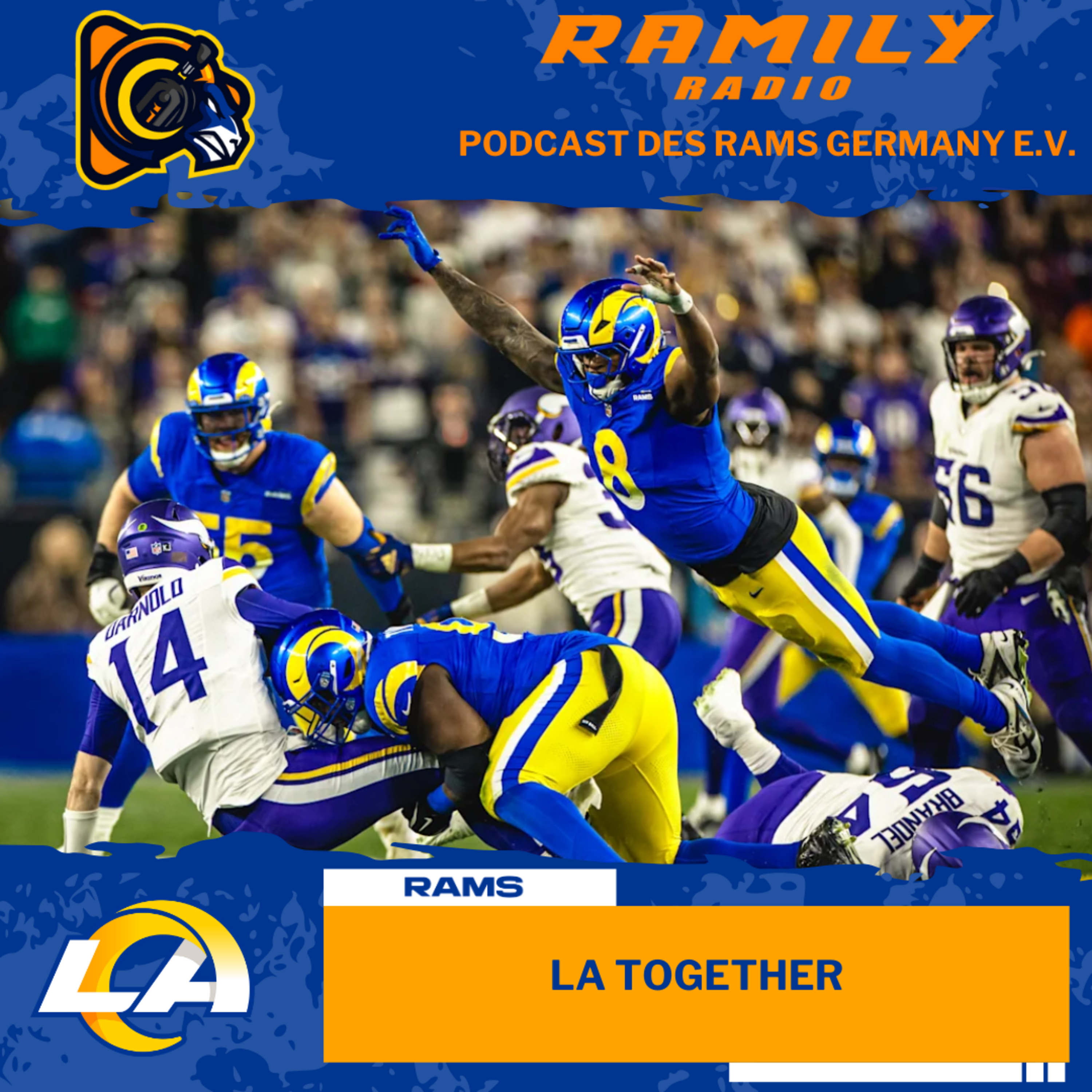 Ramily Radio | Week 19 (Wildcard Round) | vs Vikings LA TOGETHER