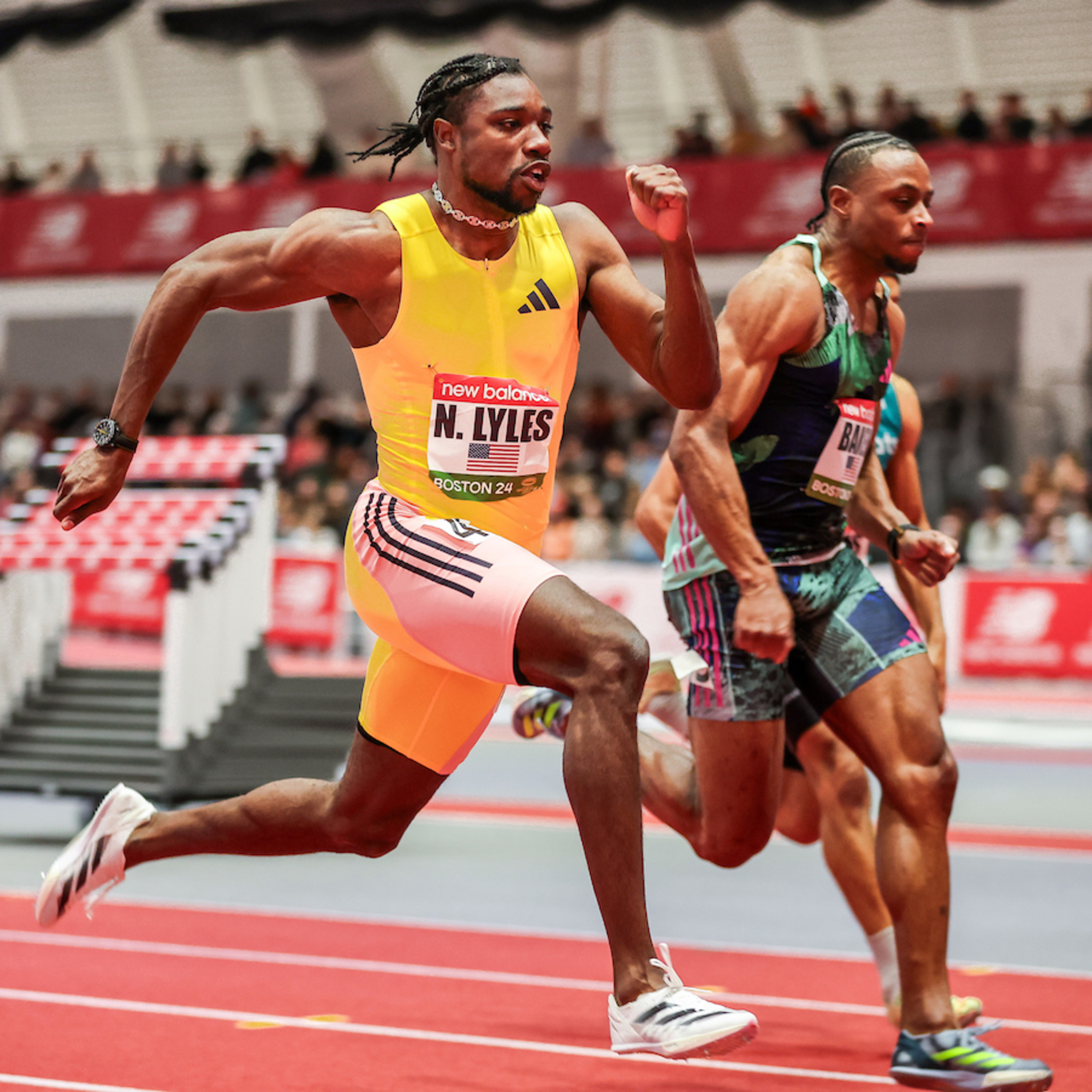 Lyles, Holloway, and Valby Set for New Balance Indoor GP episode artwork