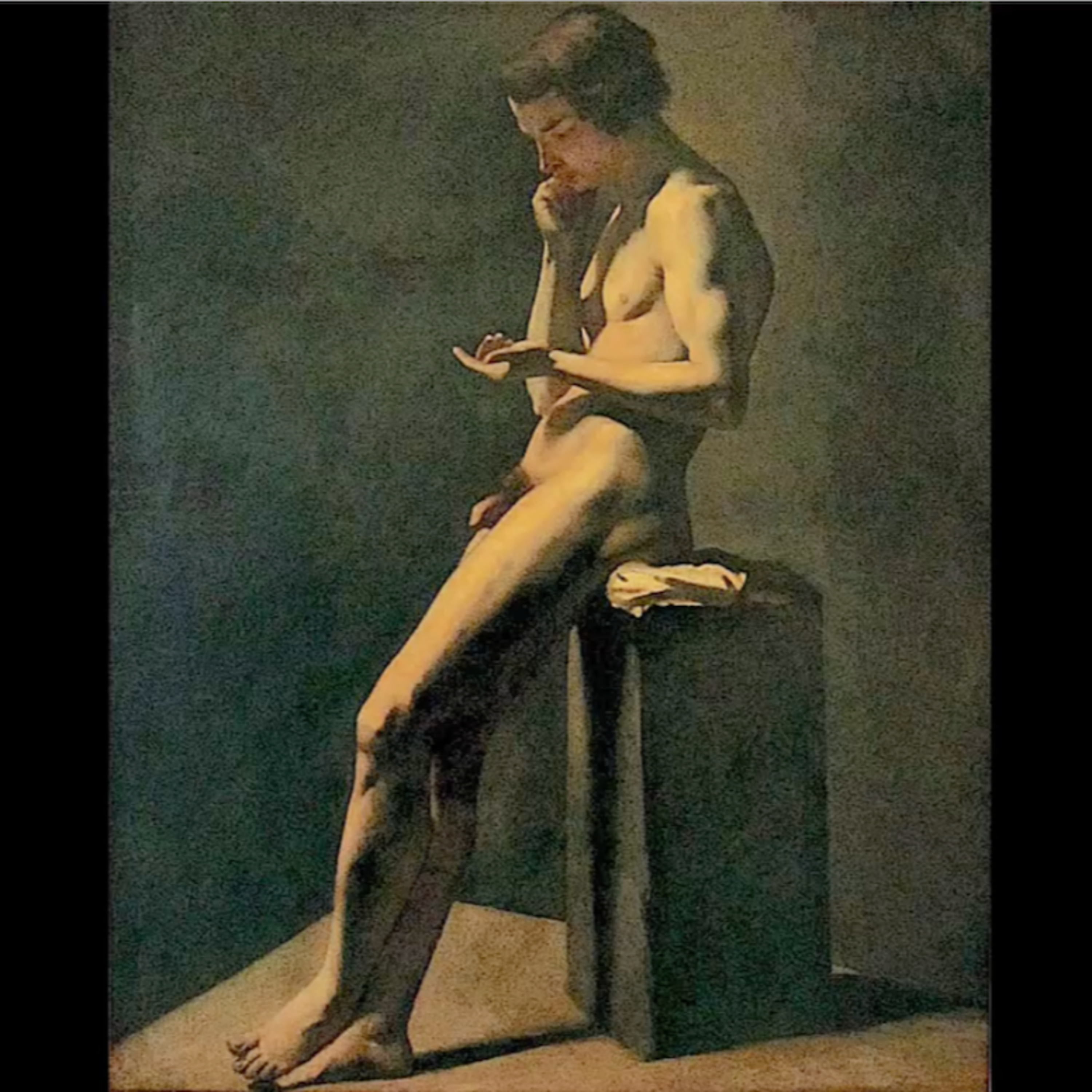 N° 208 – Jean-François Millet et son jeune homme introspectif