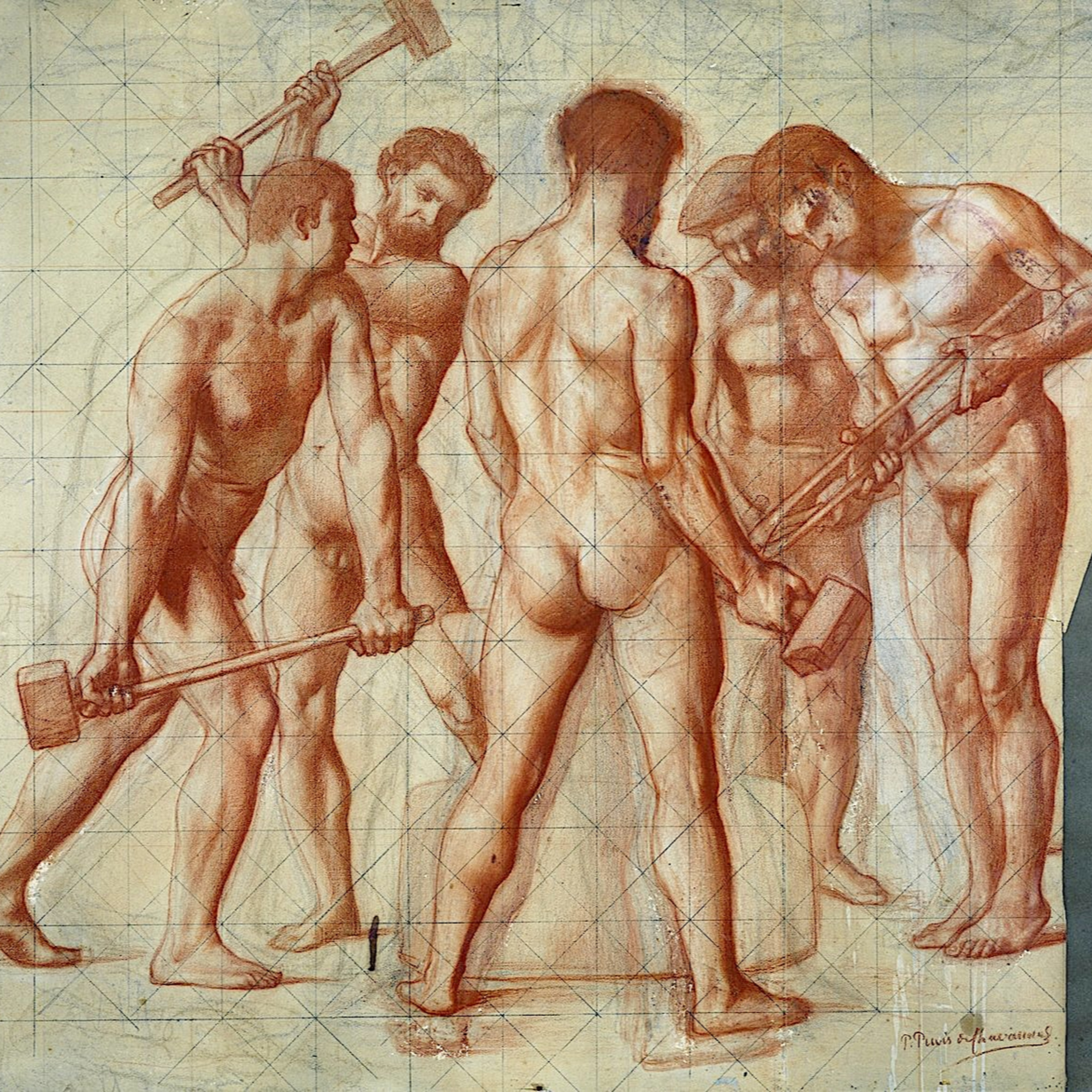 N° 209 - Pierre Puvis de Chavannes et ses drôles de forgerons 