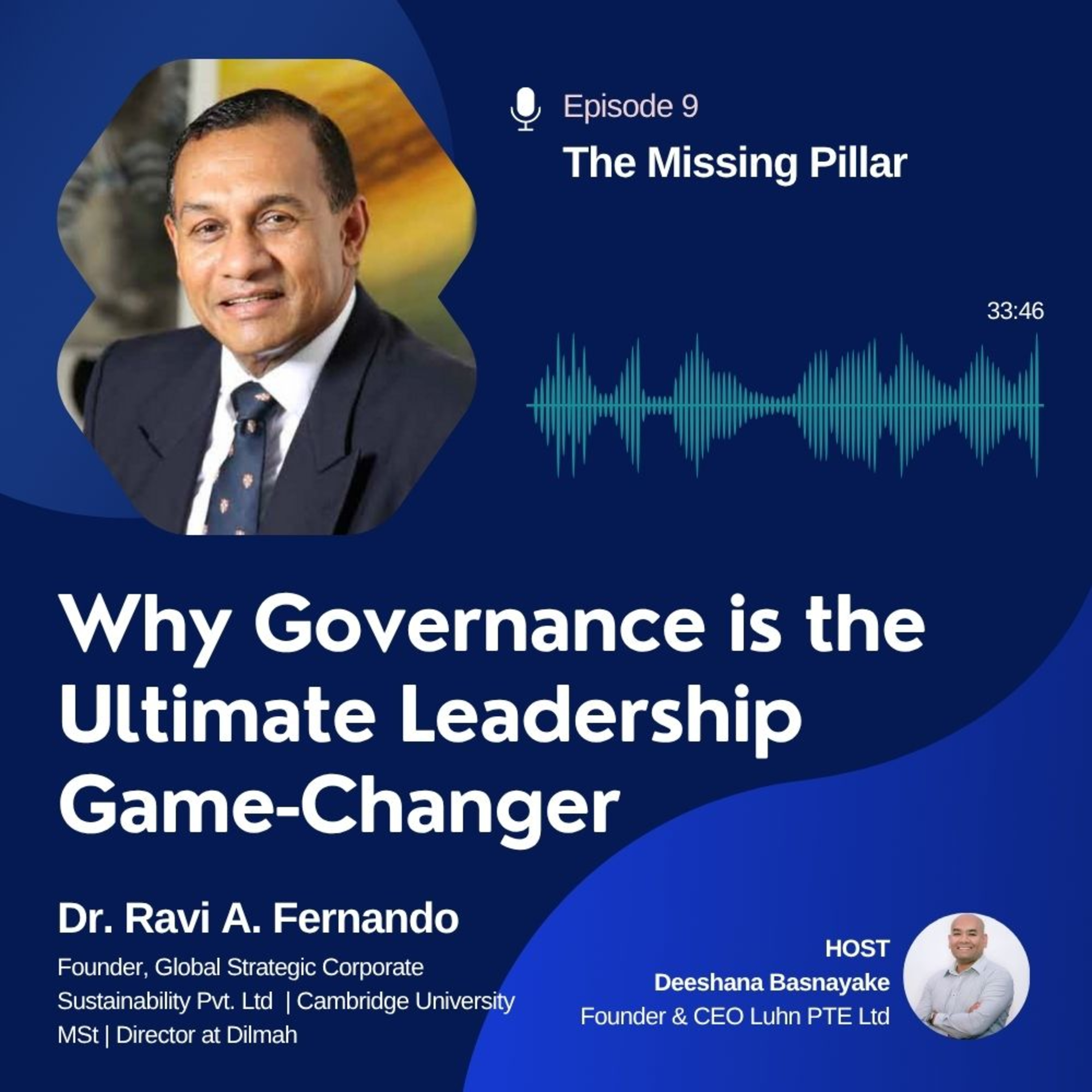 The Missing Pillar: Why Governance is the Ultimate Leadership Game-Changer episode artwork