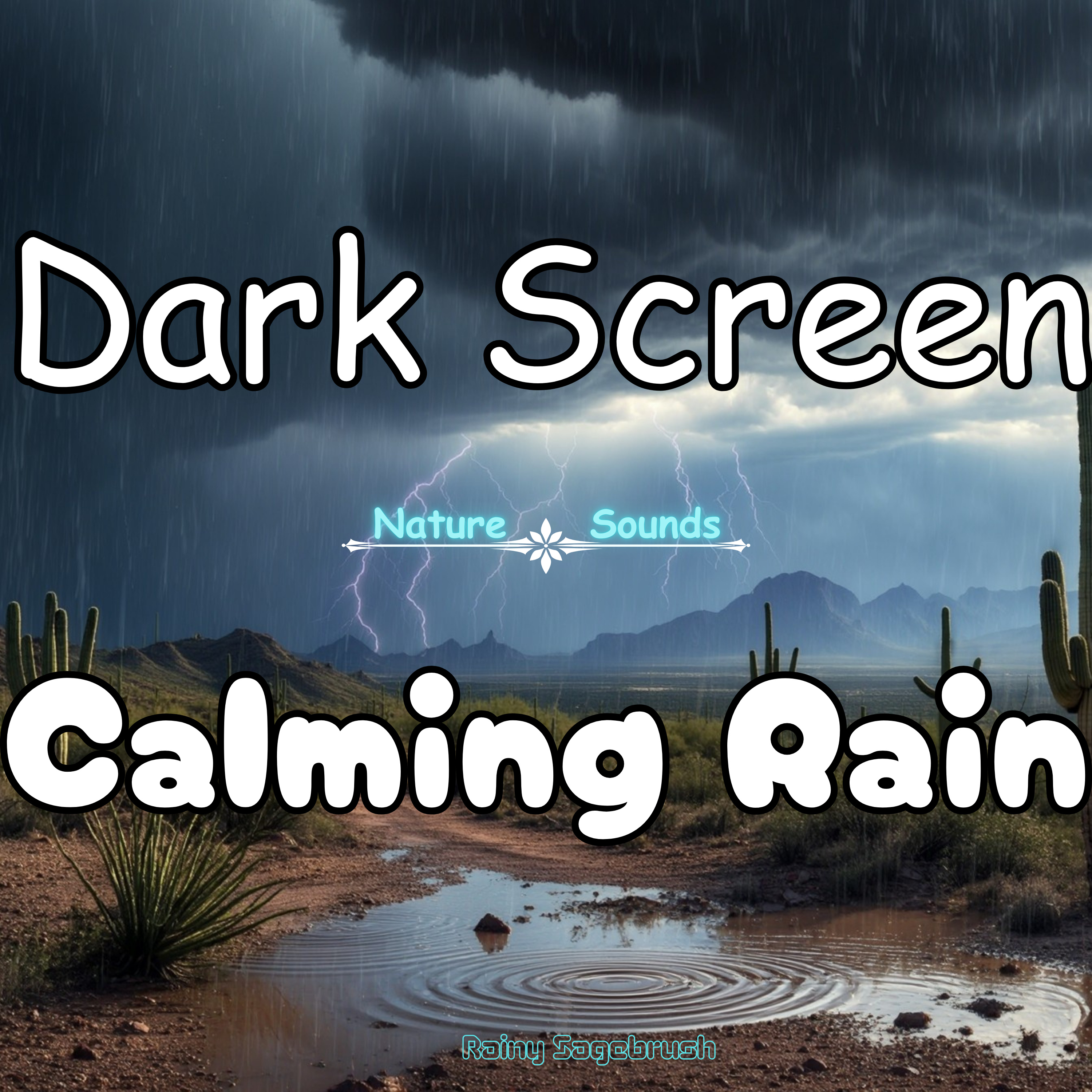 Gentle Rain Sounds for Sleeping & Meditation Black Screen, ASMR Rain Sounds episode artwork