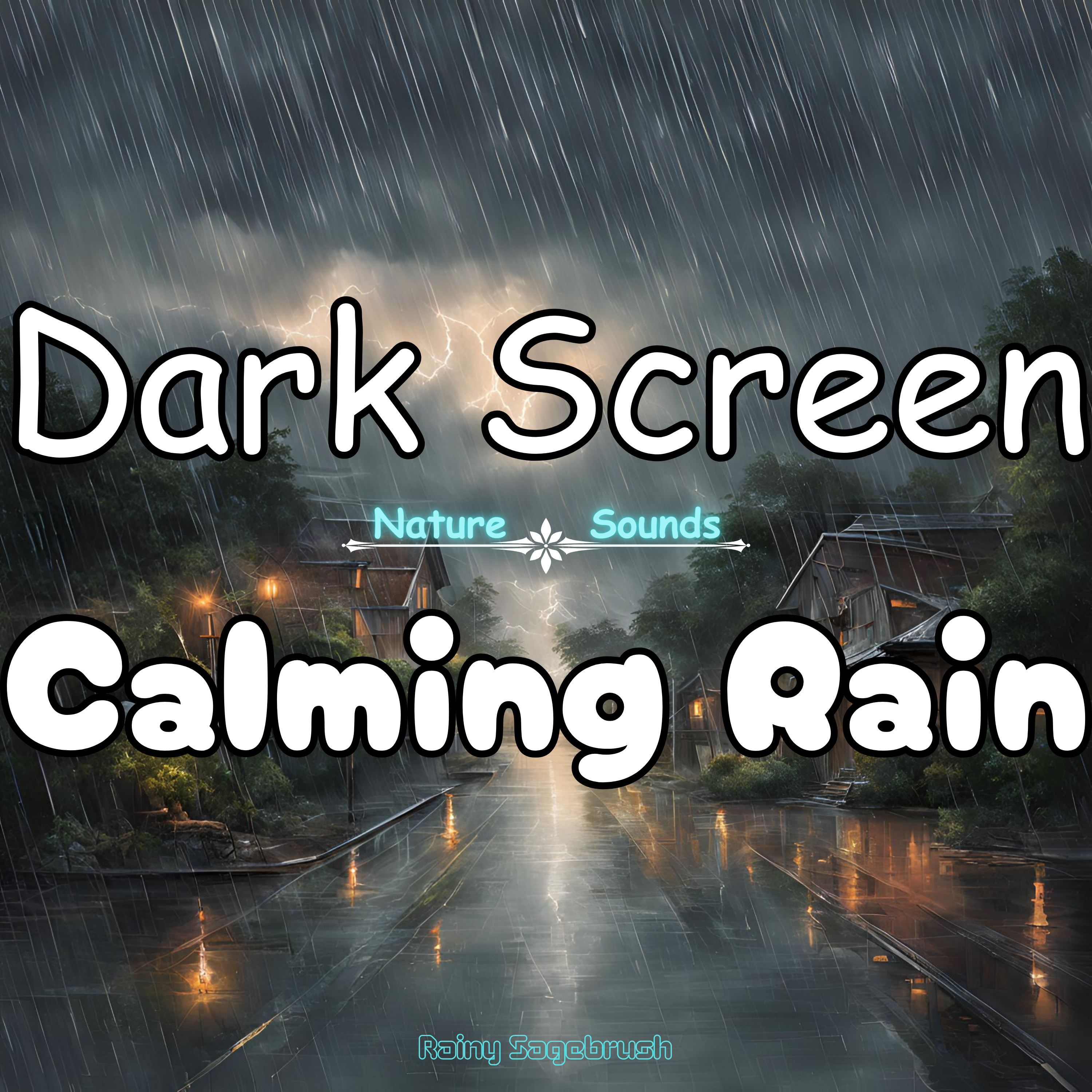 Rain Sounds with Black Screen for Sleep & Focus, Light Rain Sounds for Deep Sleeping episode artwork