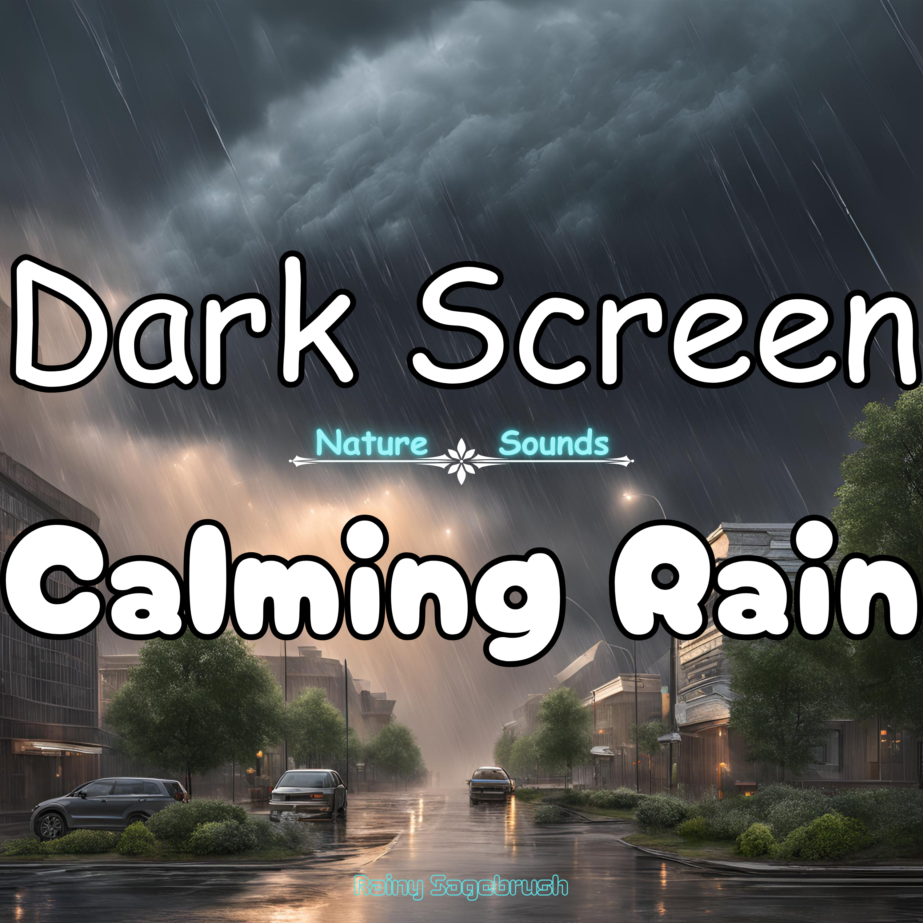 Gentle Rain Sounds for Sleeping & Meditation Black Screen, ASMR Rain Sounds episode artwork