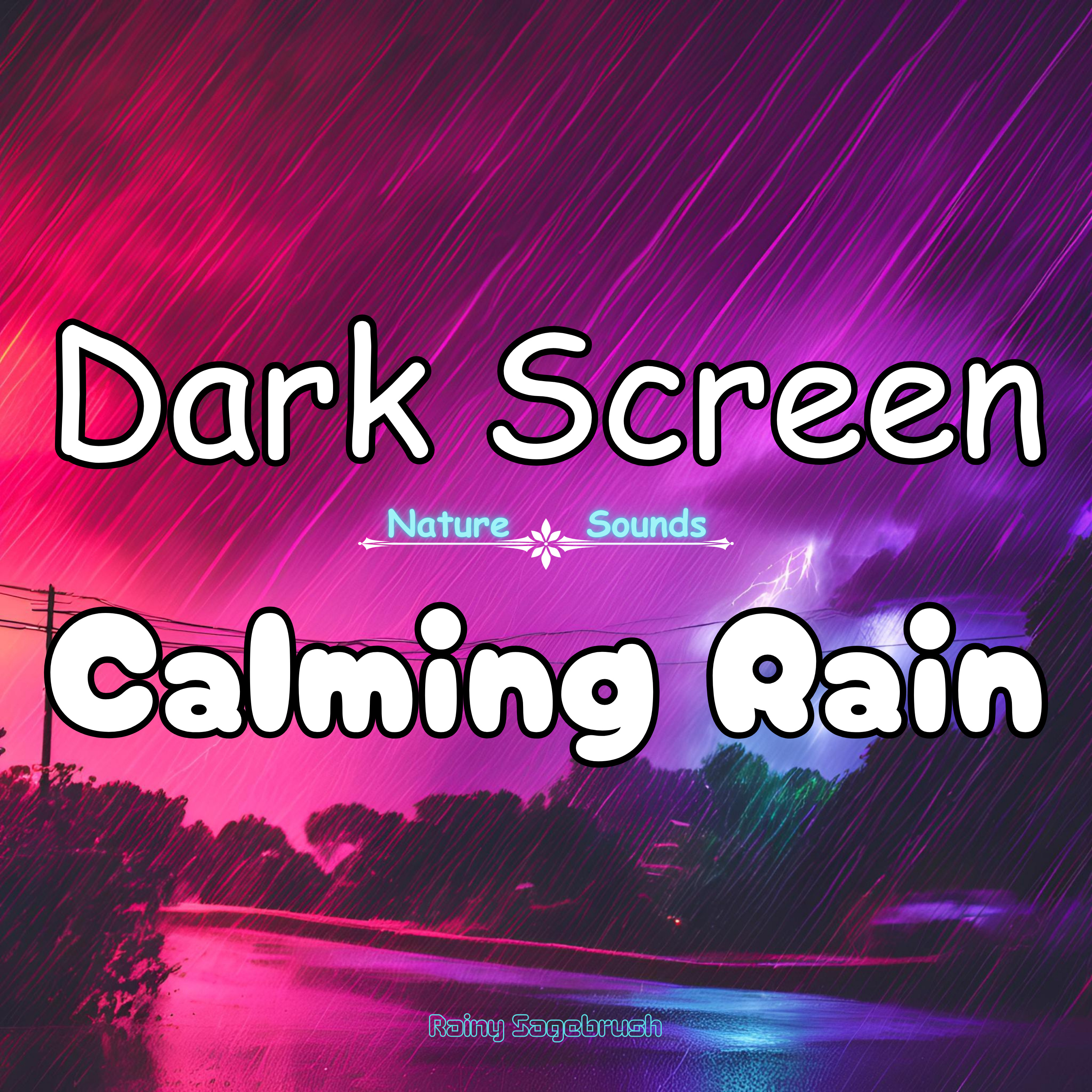 GENTLE RAIN Sounds for Sleeping BLACK SCREEN | Sleep and Meditation | Dark Screen Nature Sounds episode artwork