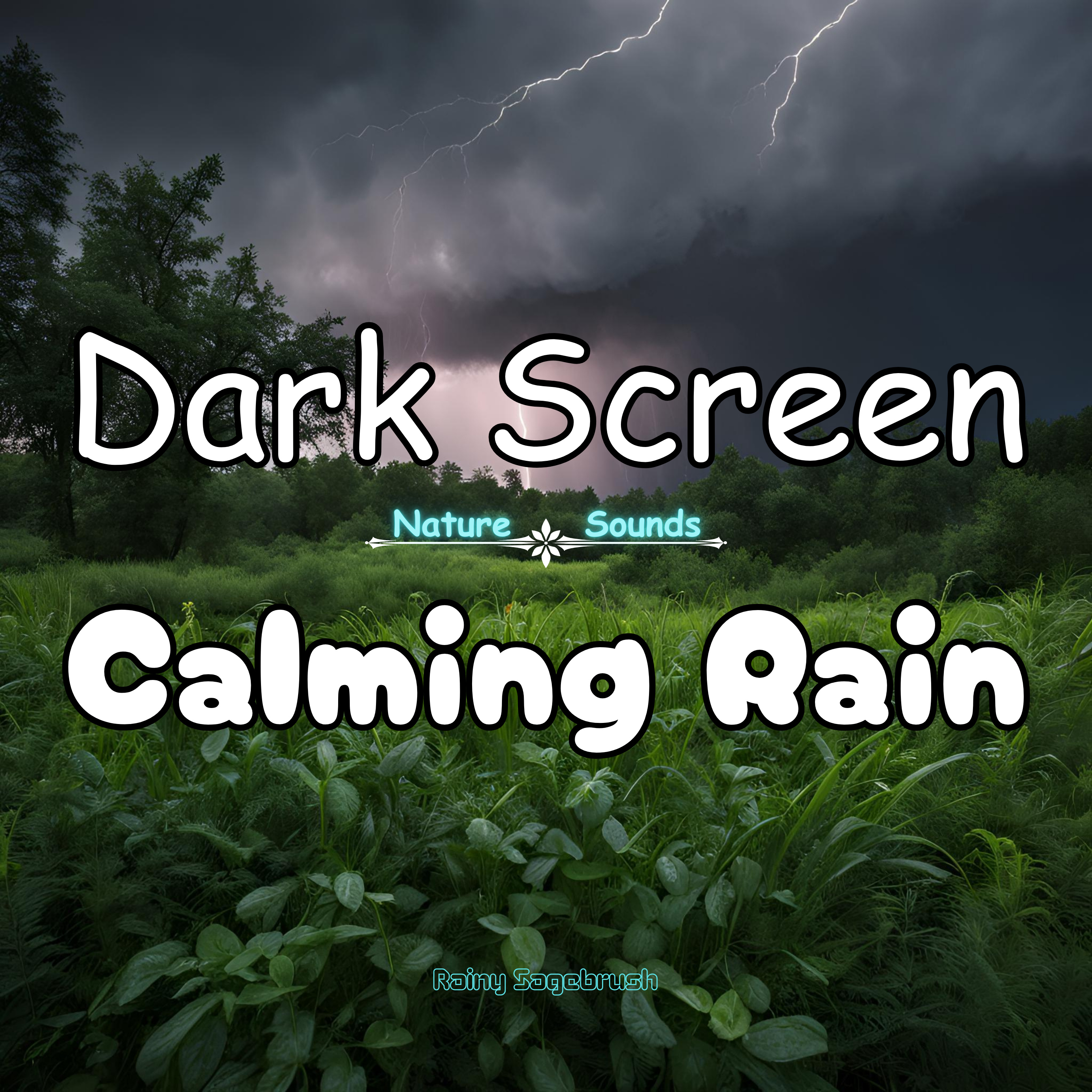 GENTLE RAIN Sounds for Sleeping BLACK SCREEN | Sleep and Meditation | Dark Screen Nature Sounds episode artwork