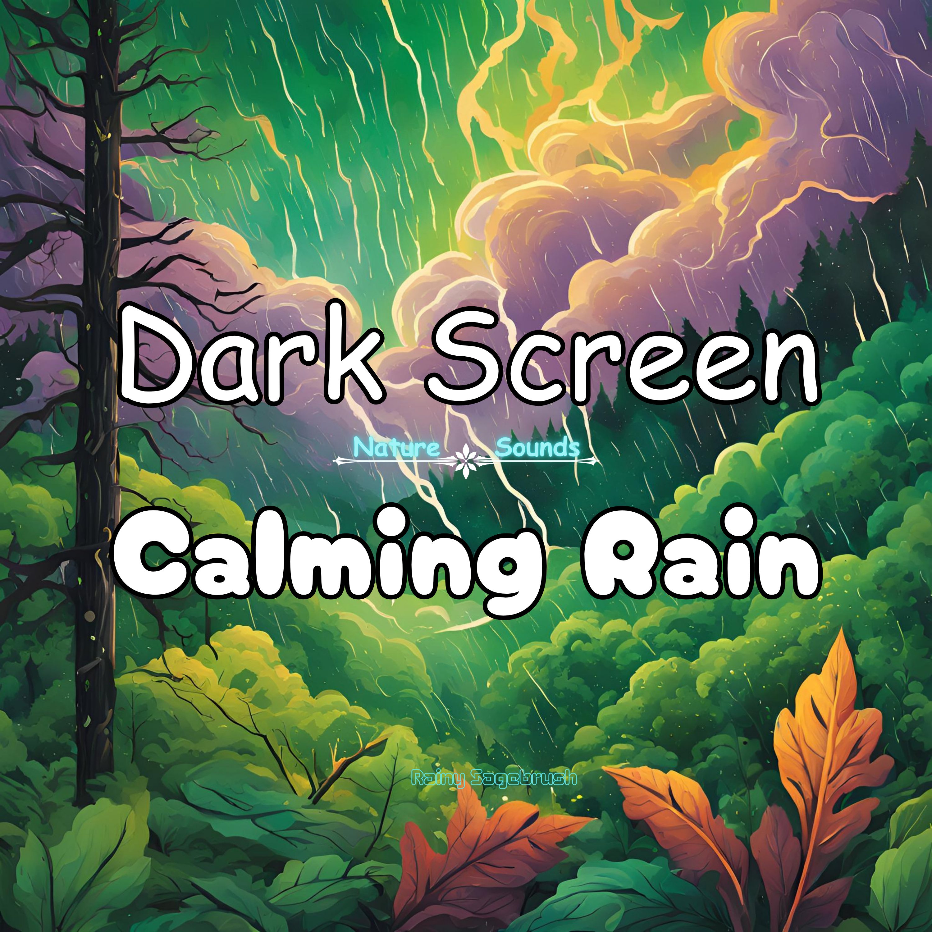Rainstorm Sounds for Relaxing, Focus or Deep Sleep | Nature White Noise | 12 Hour Video episode artwork