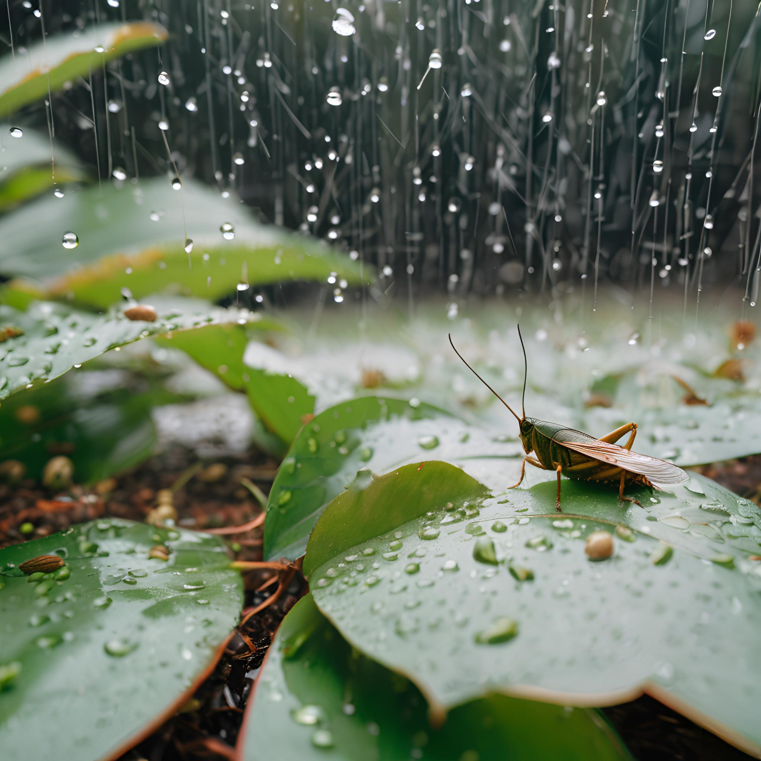  Relaxing Rain & Crickets Sounds | 12 Hours + No Ads (Black Screen) episode artwork