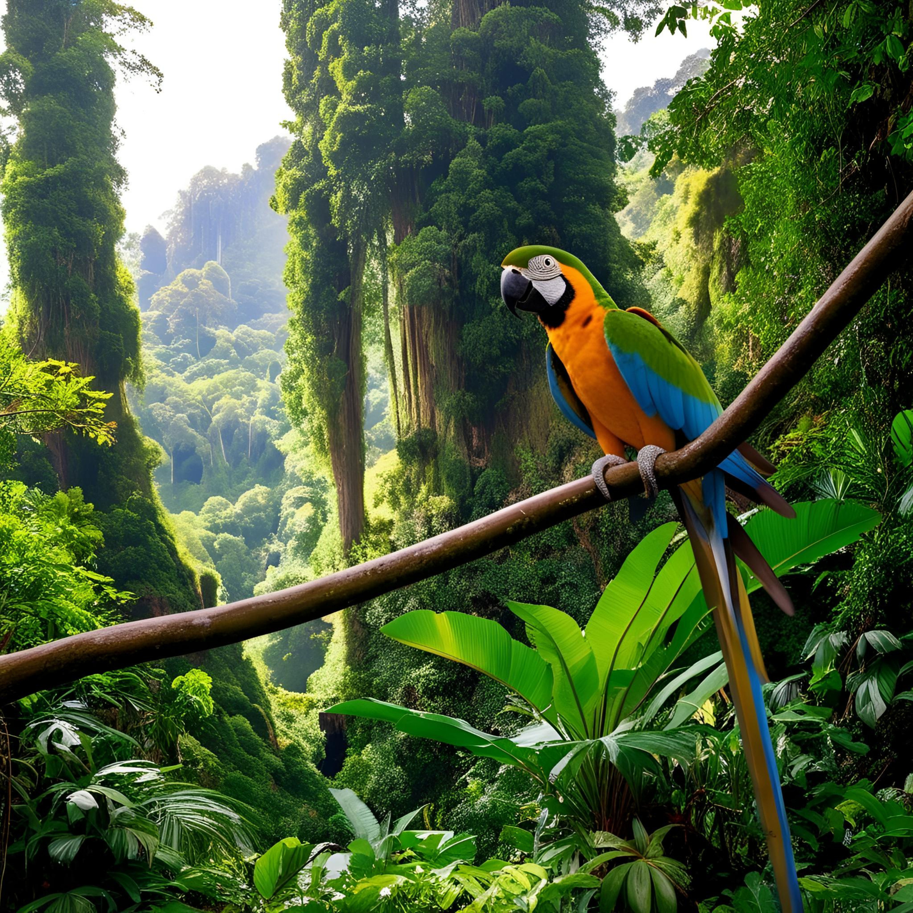 Escape Into This Bolivia Rainforest ASMR White Noise episode artwork