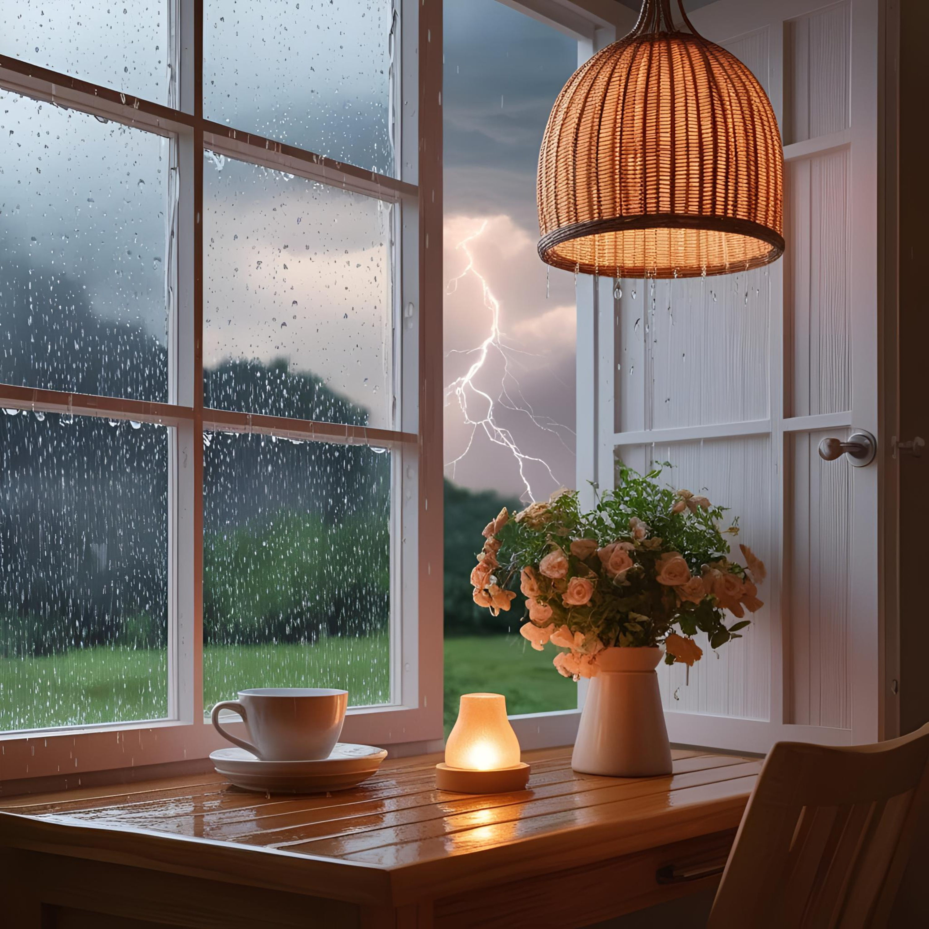 Noite Chuvosa: 12 Horas de Sons de Chuva Calmantes para Sono Profundo, Relaxamento e Meditação | Sem Loops, Tela Preta | Berço da Natureza episode artwork