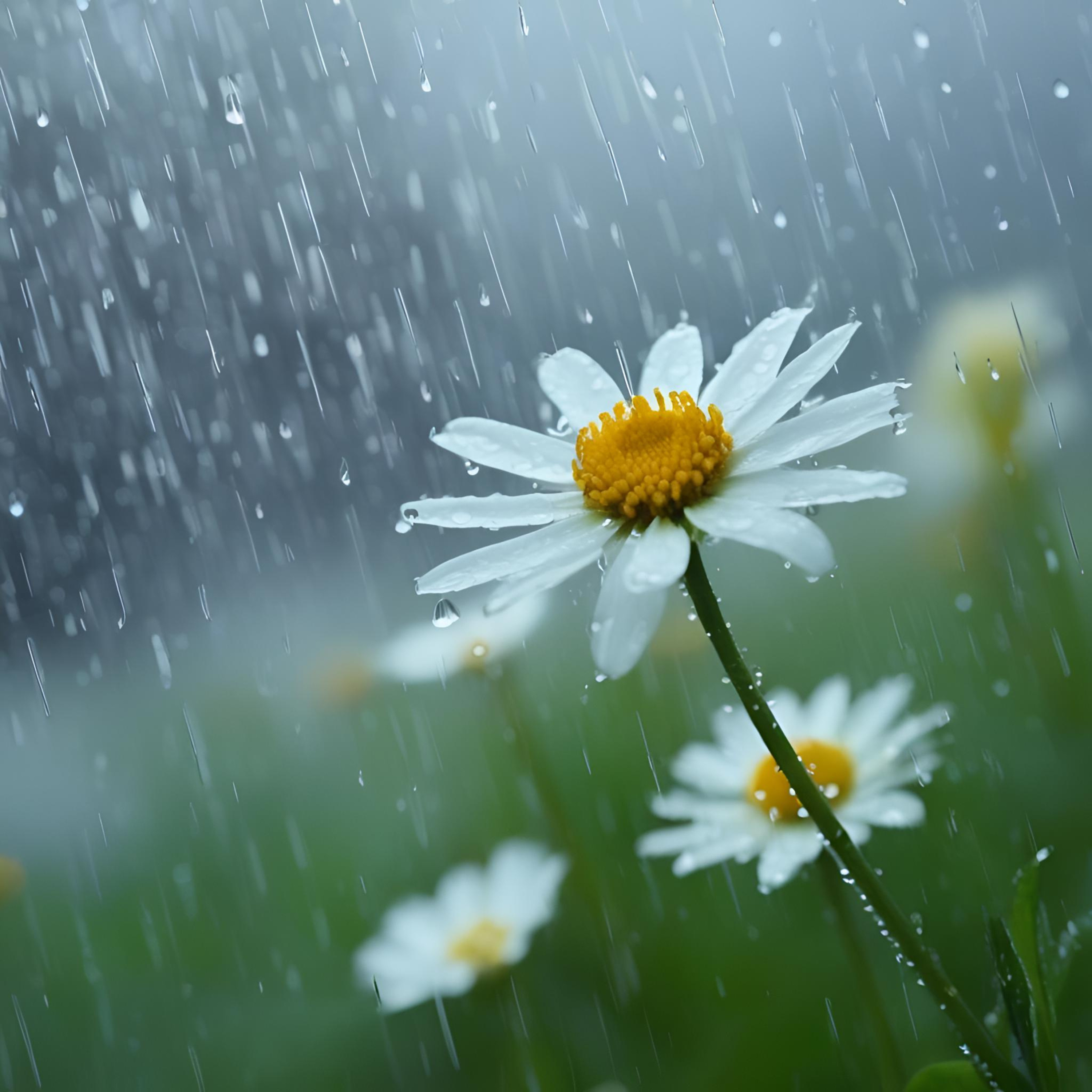 Soft Spring Rain Sounds episode artwork