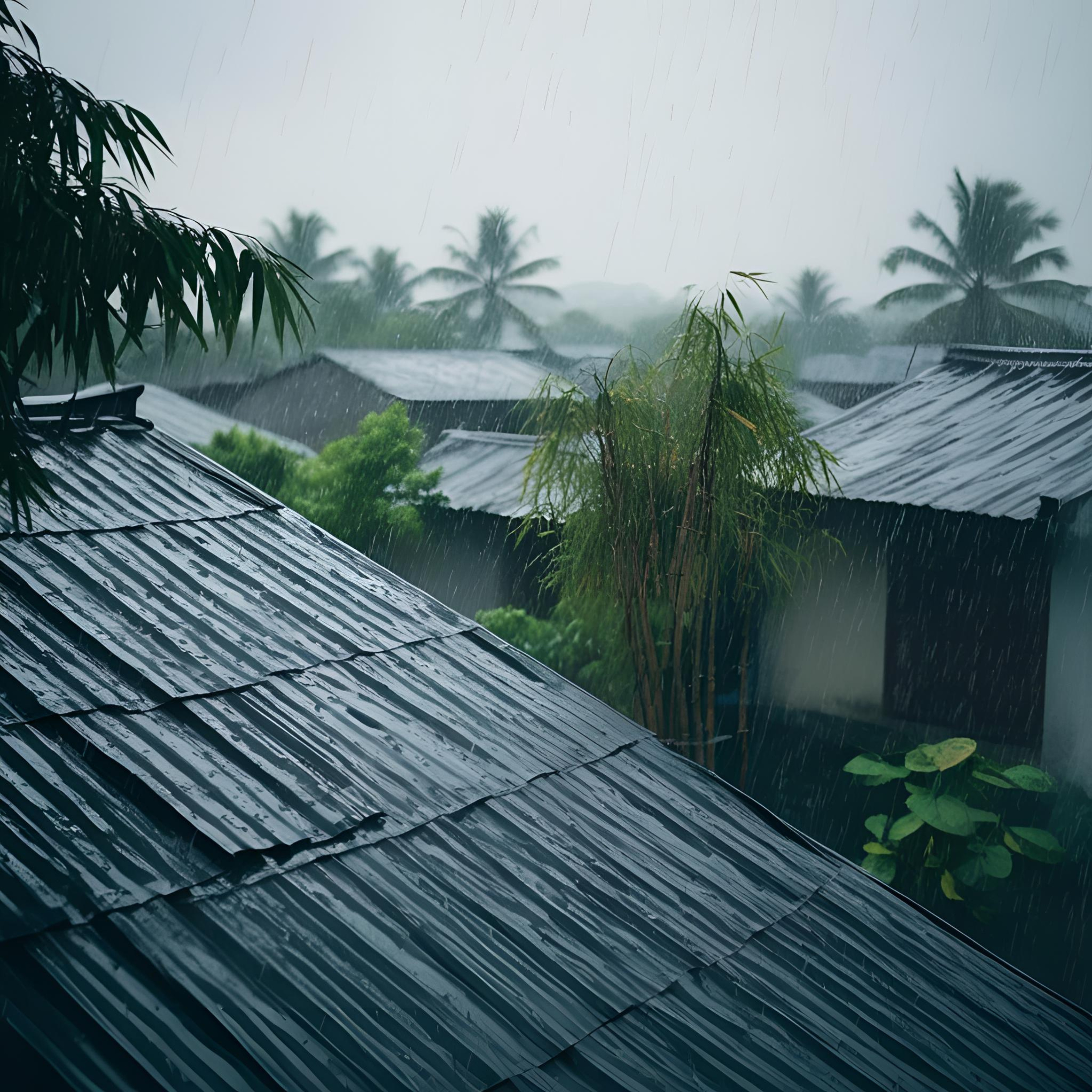 Vietnamese Rain Sounds: The Melodic Dance on Metal Roofs episode artwork